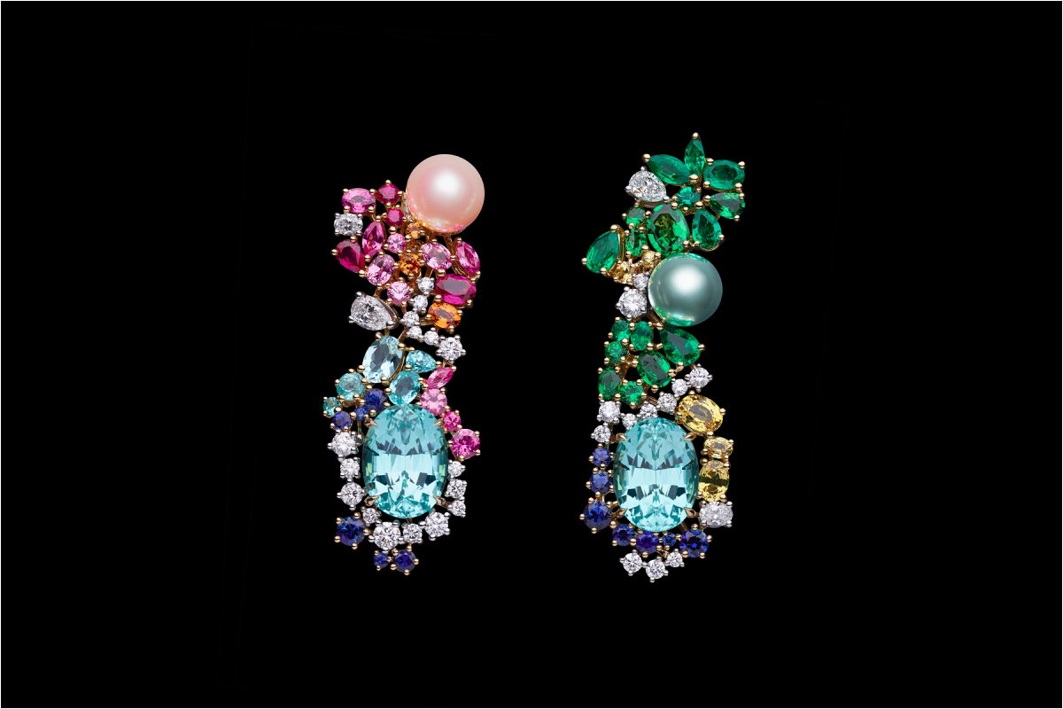 Dior выпустил коллекцию высокого ювелирного искусства, вдохновленную окрашиванием tie-dye (фото 8)