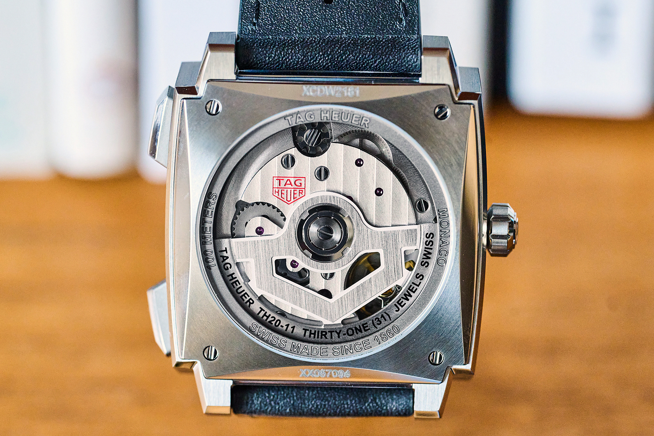 TAG Heuer Monaco с зеленым циферблатом