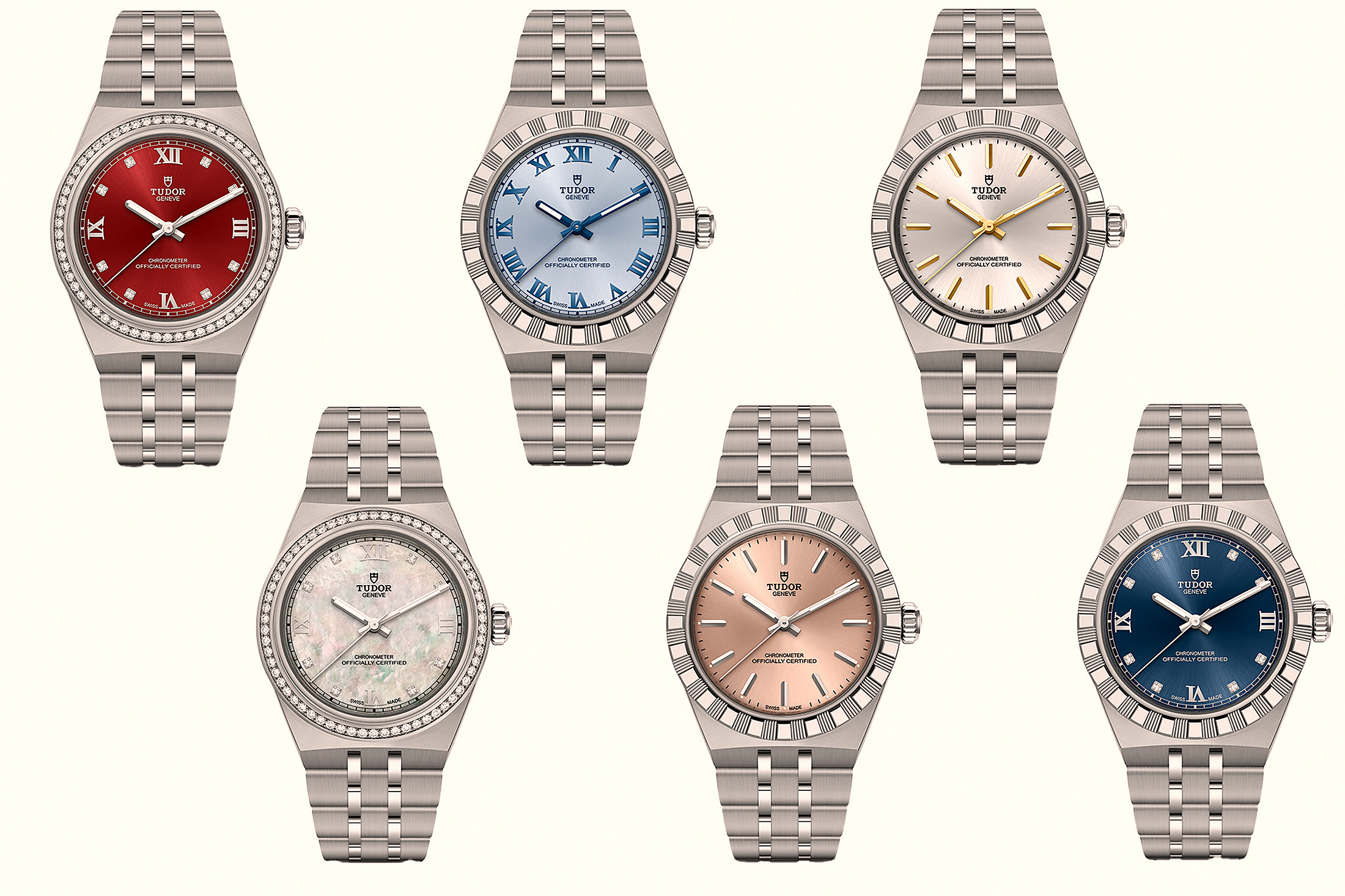 Примеры Tudor Royal 40 мм