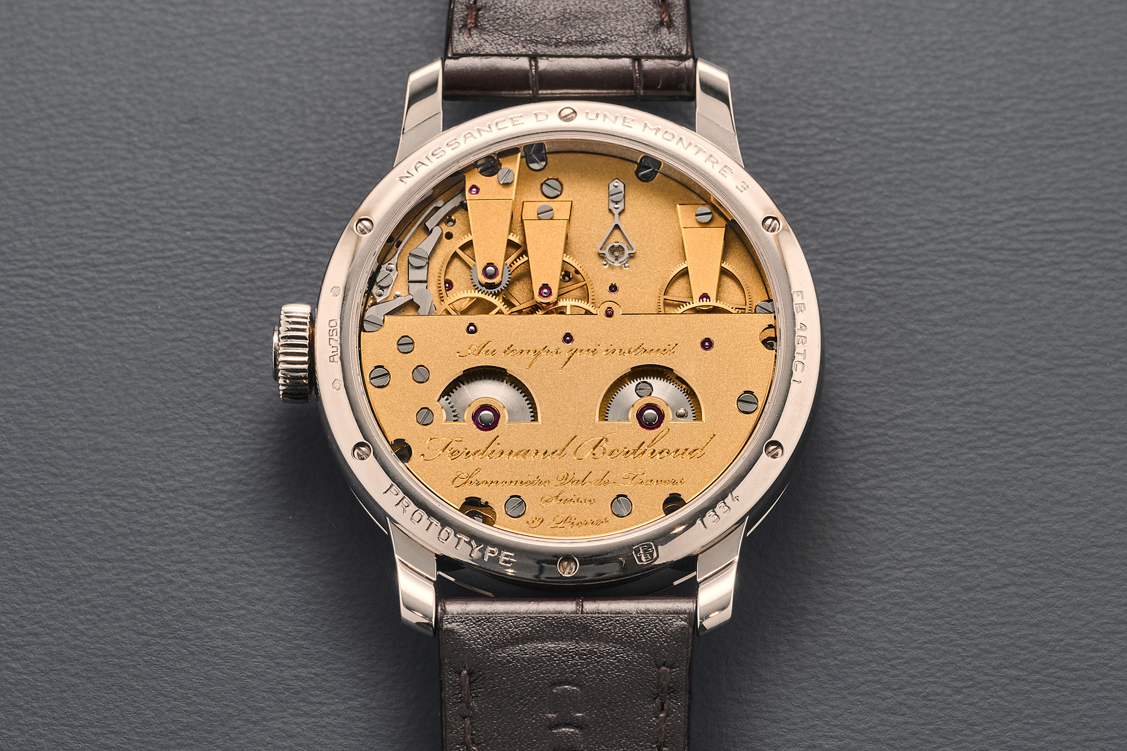 Часы Ferdinand Berthoud Naissance d’une Montre 3