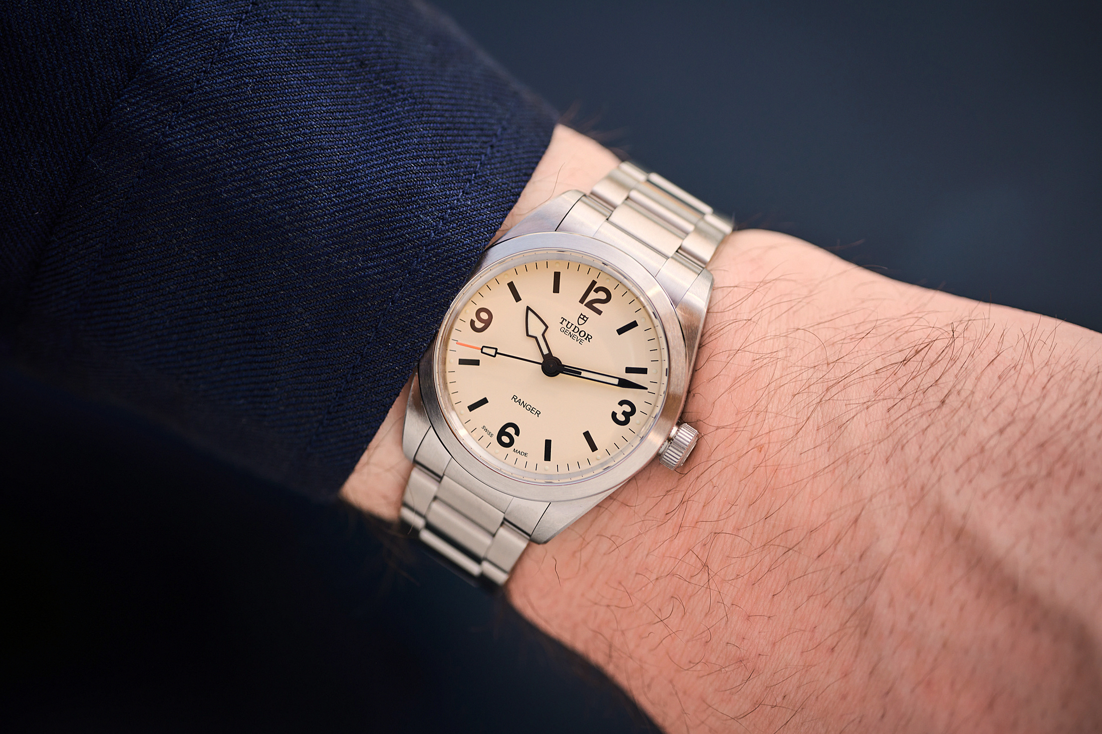 Tudor Ranger 36mm Dune White