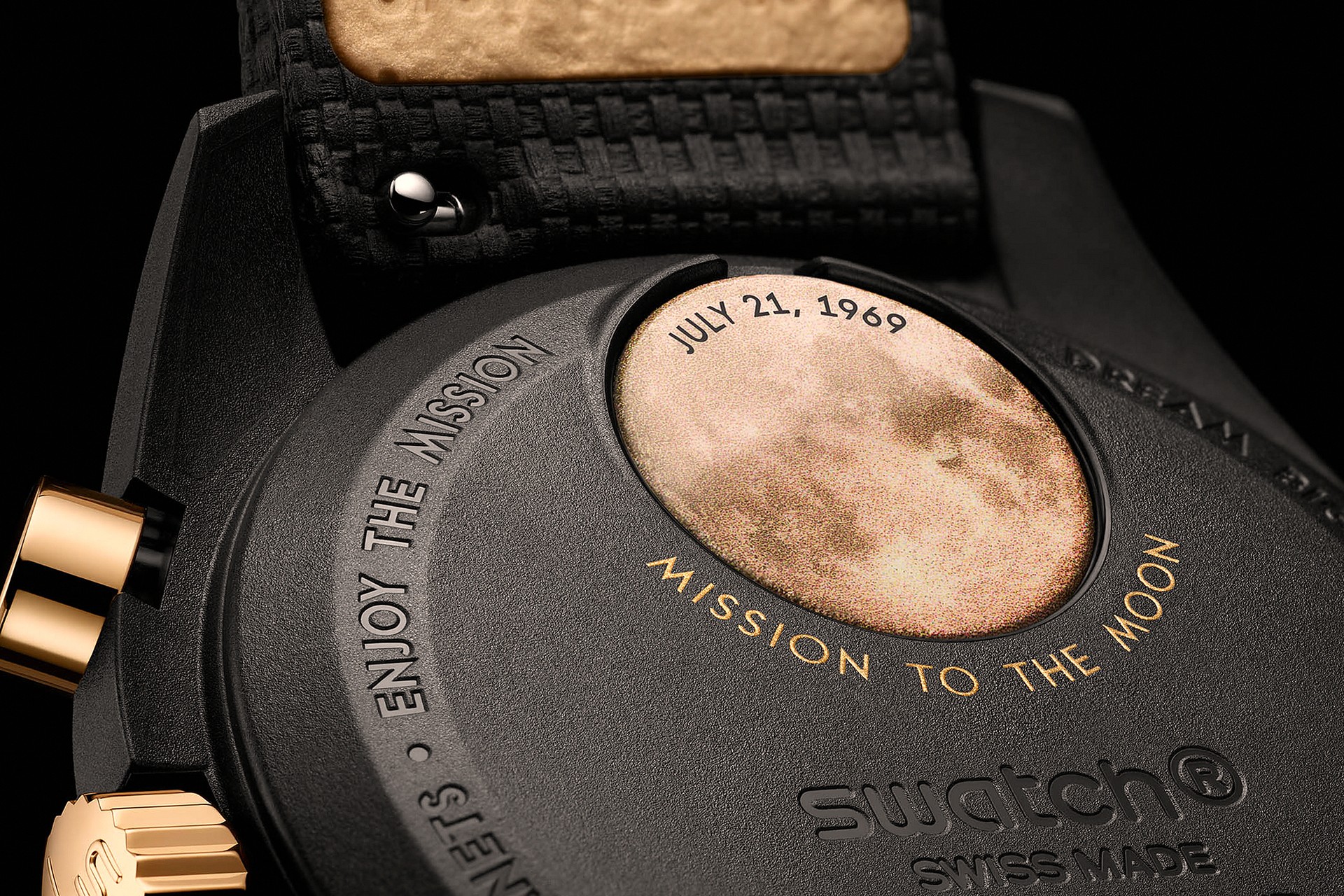 Mission To The Moon 1969 Caseback