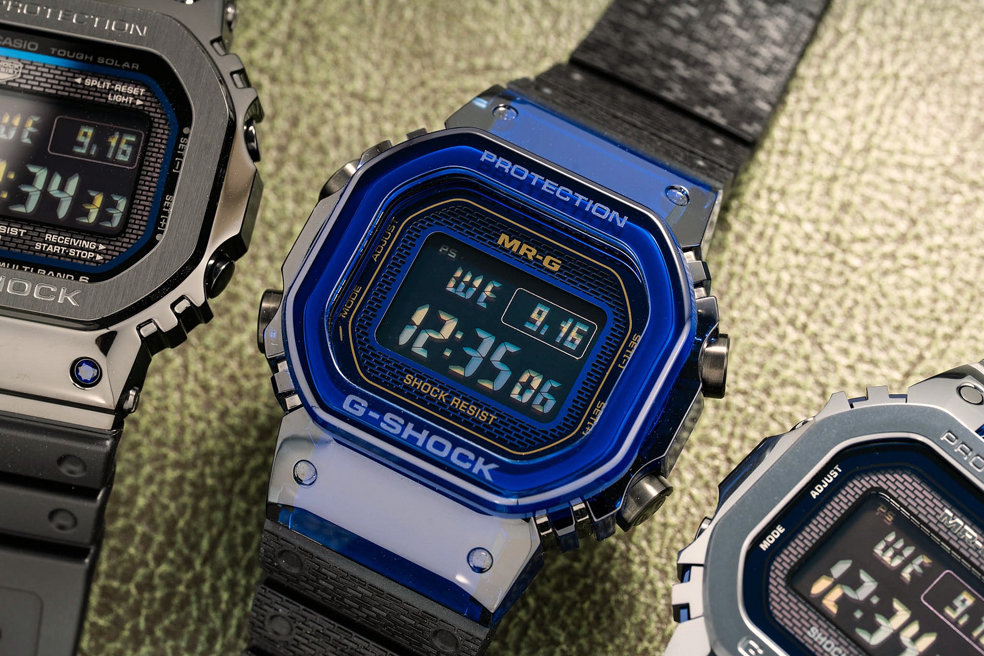 G-SHOCK Blue Sapphire Amonst Trio of Releases