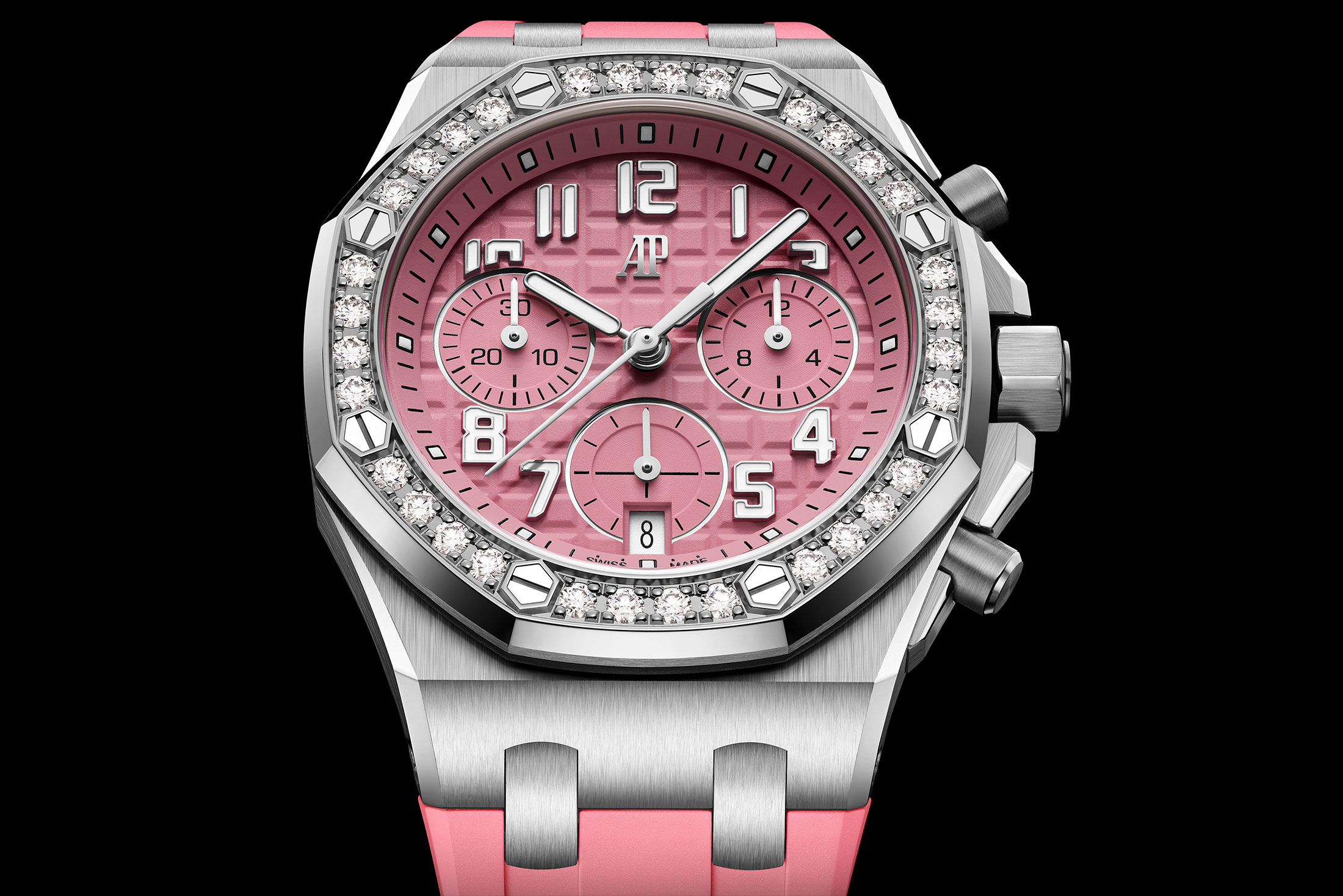 Титановая модель Audemars Piguet с бриллиантами
