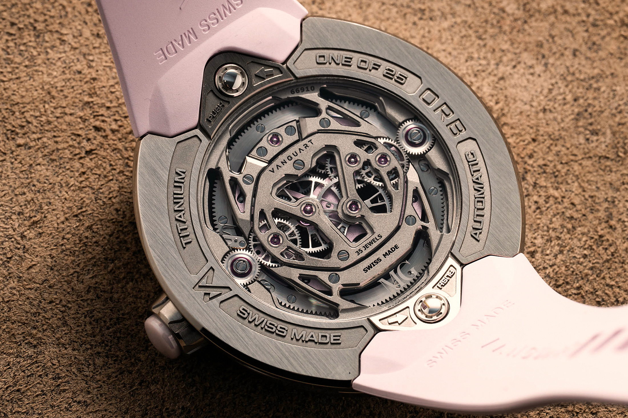 Задняя крышка Vanguart Orb Pink Ceramic