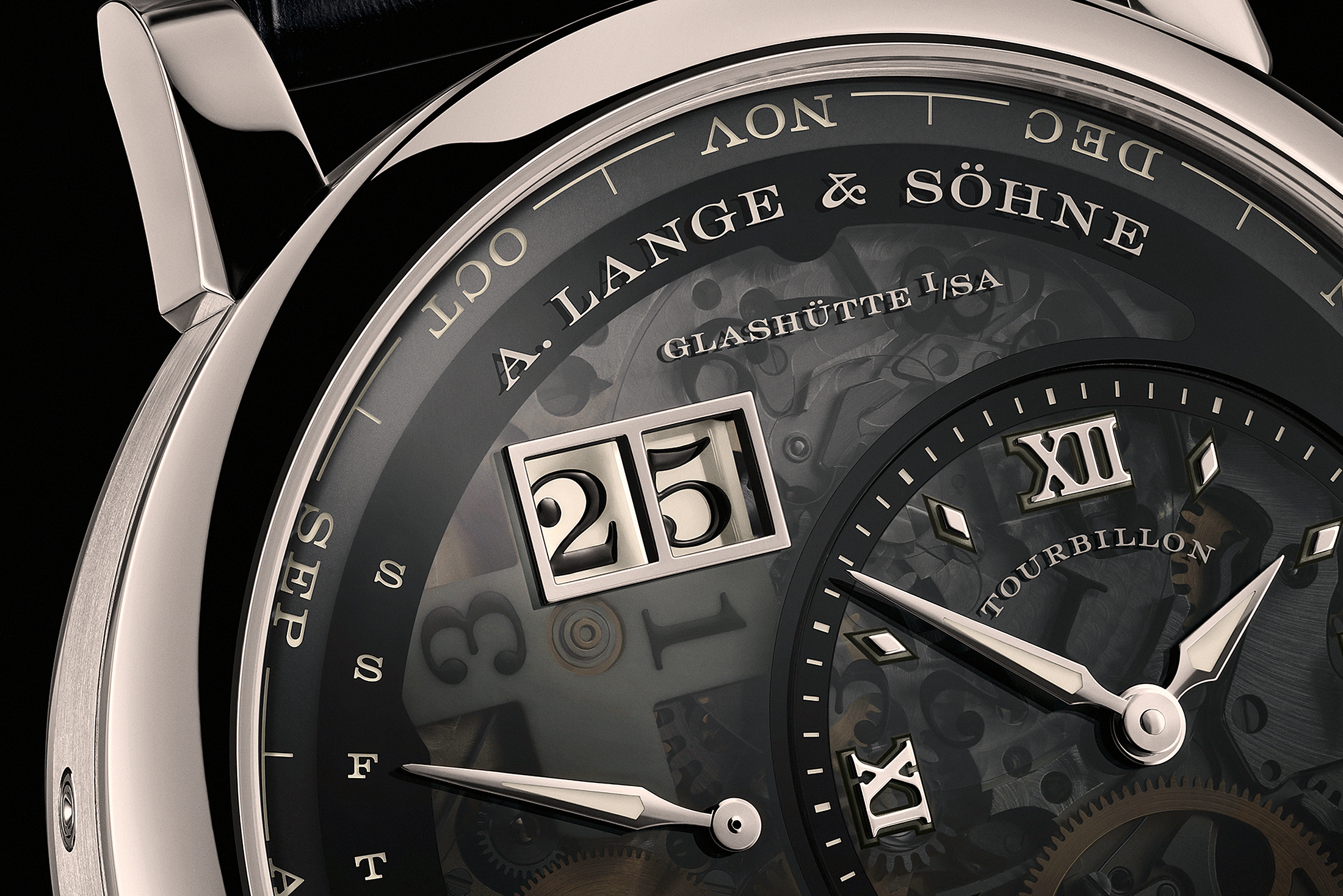 Lange 1 Турбийон Вечный Календарь "Lumen"