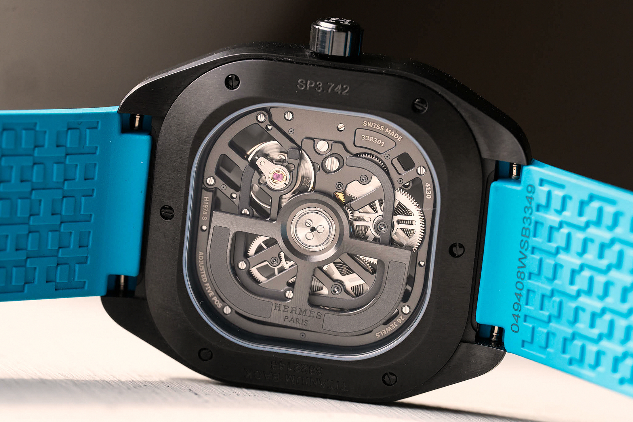 Hermès H08 Squelette задняя крышка