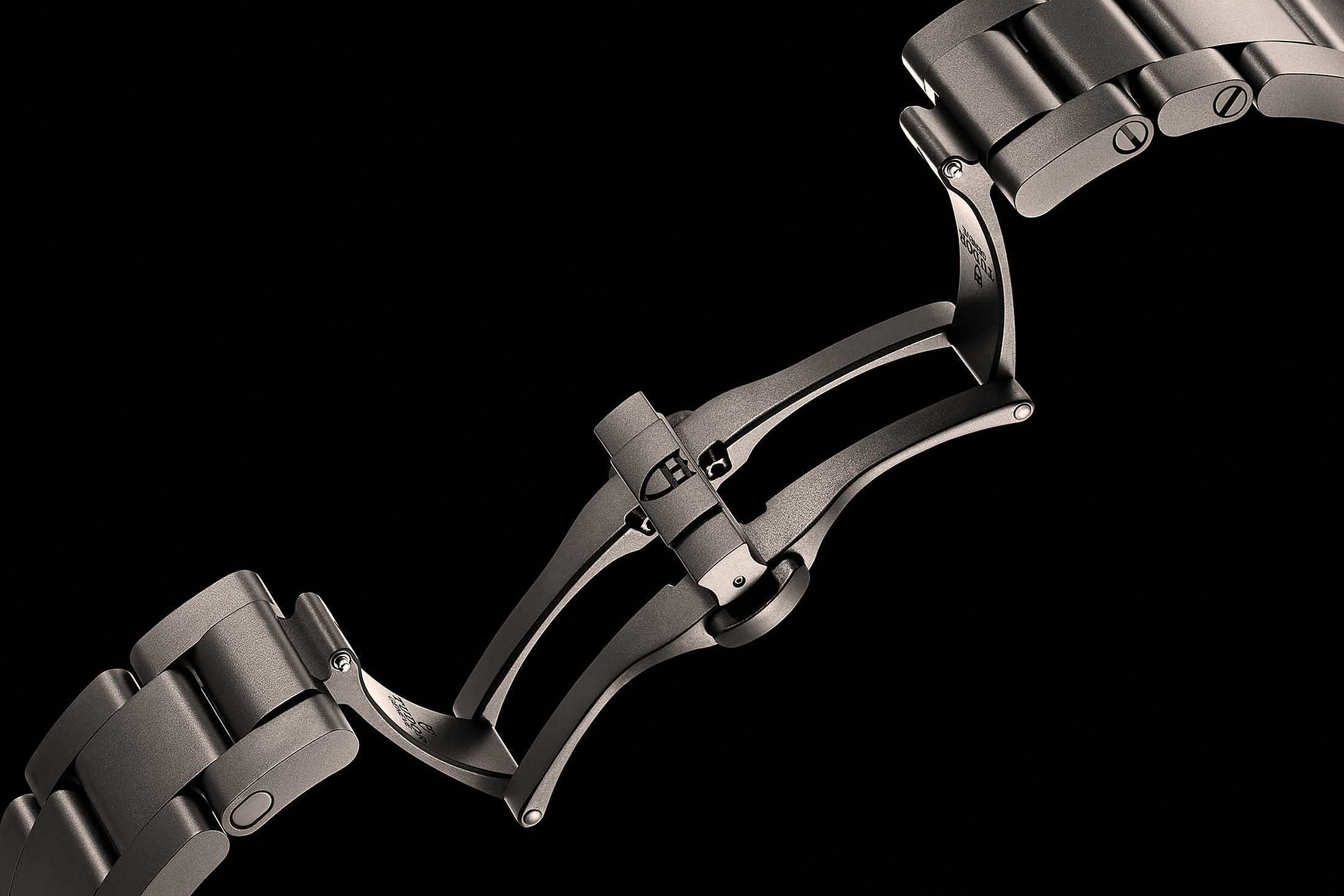 Открытая застежка Black Bay Ceramic