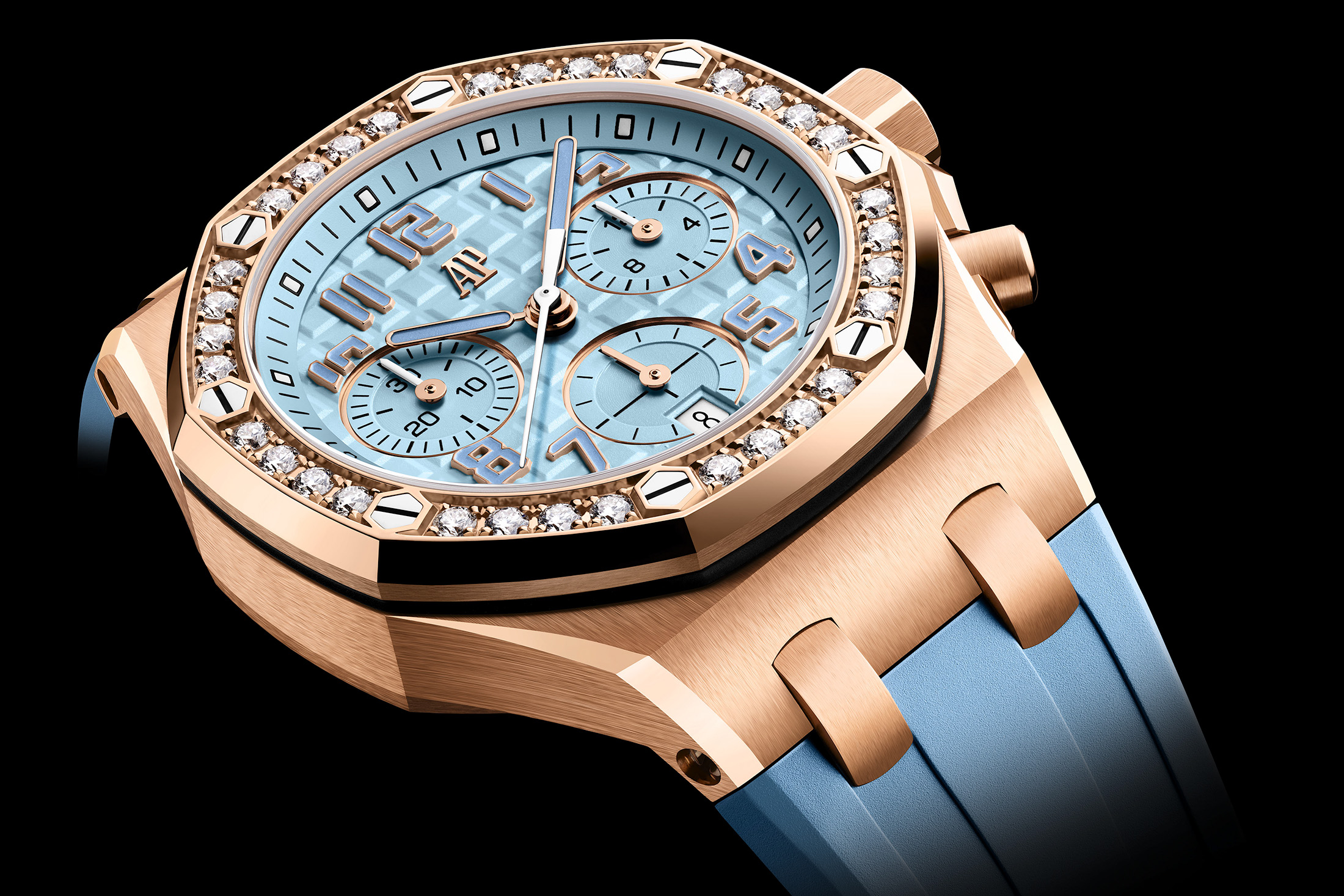 Модель Audemars Piguet из розового золота с бриллиантами