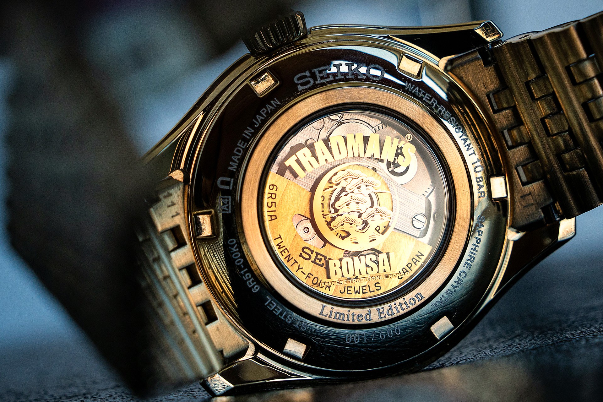 Seiko Presage x Tradman's Bonsai