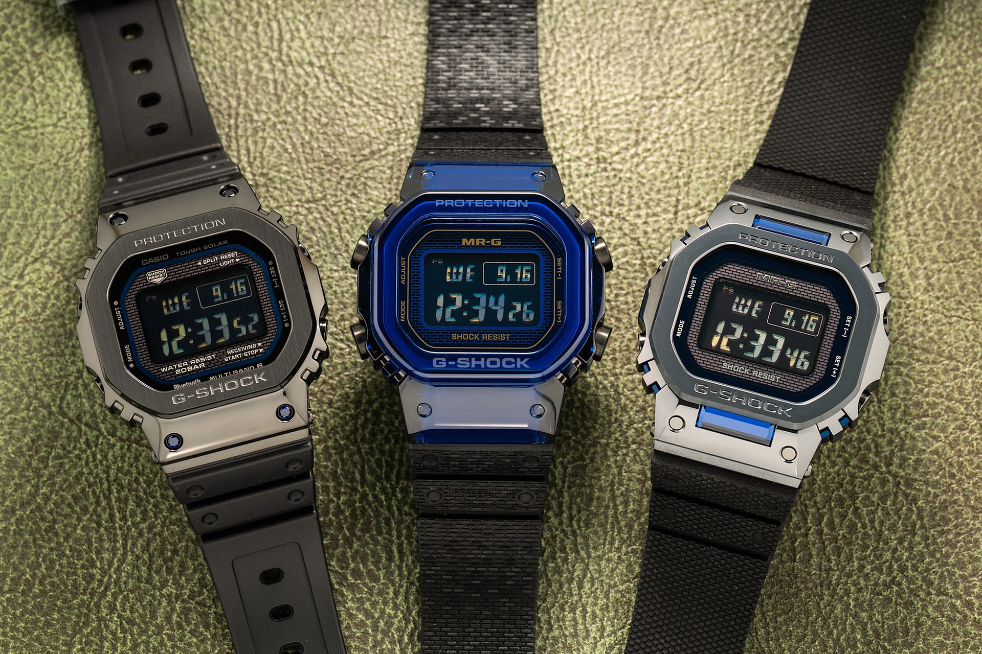 G-SHOCK Blue Rose Project Trio