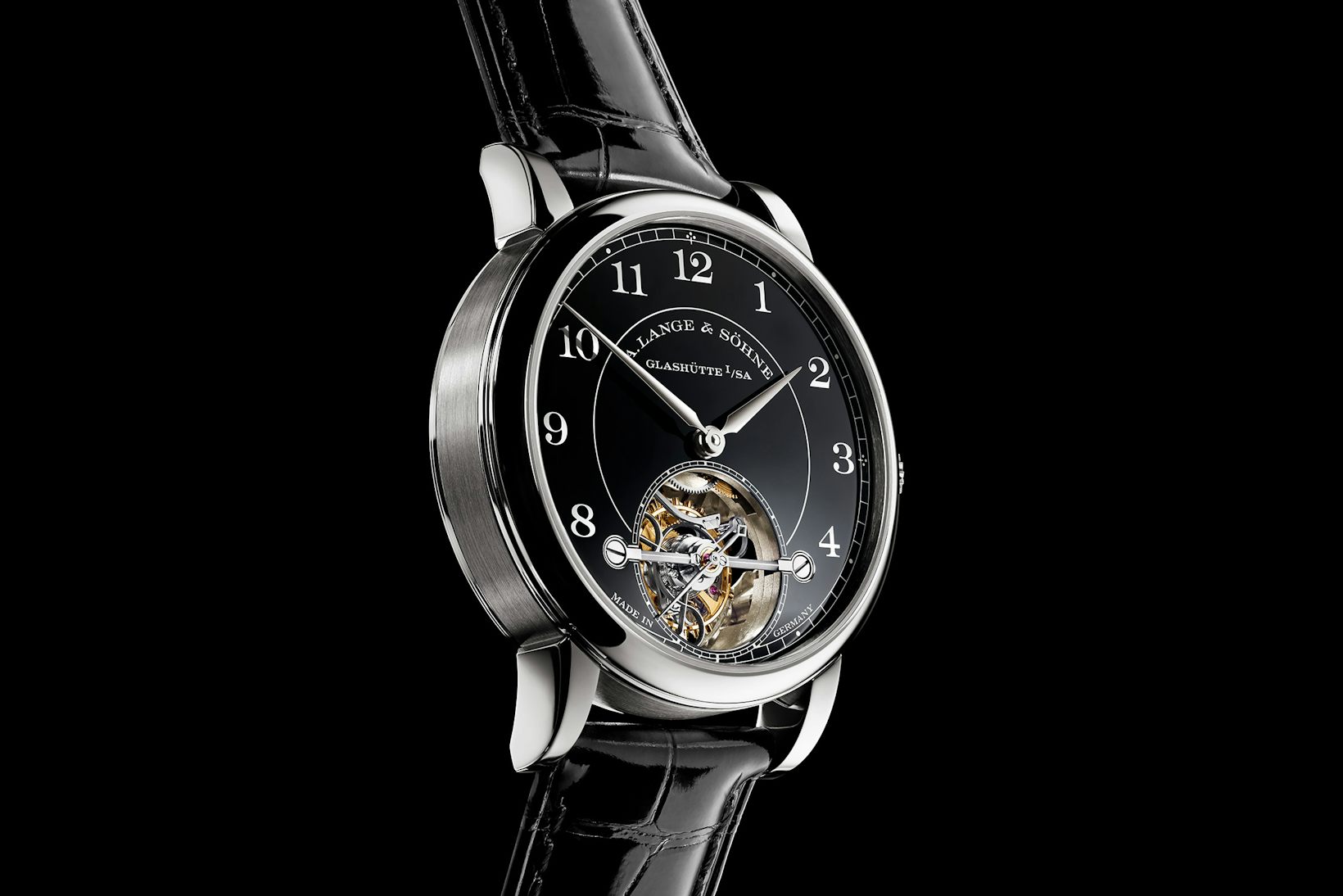 1815 Tourbillon с черной эмалью