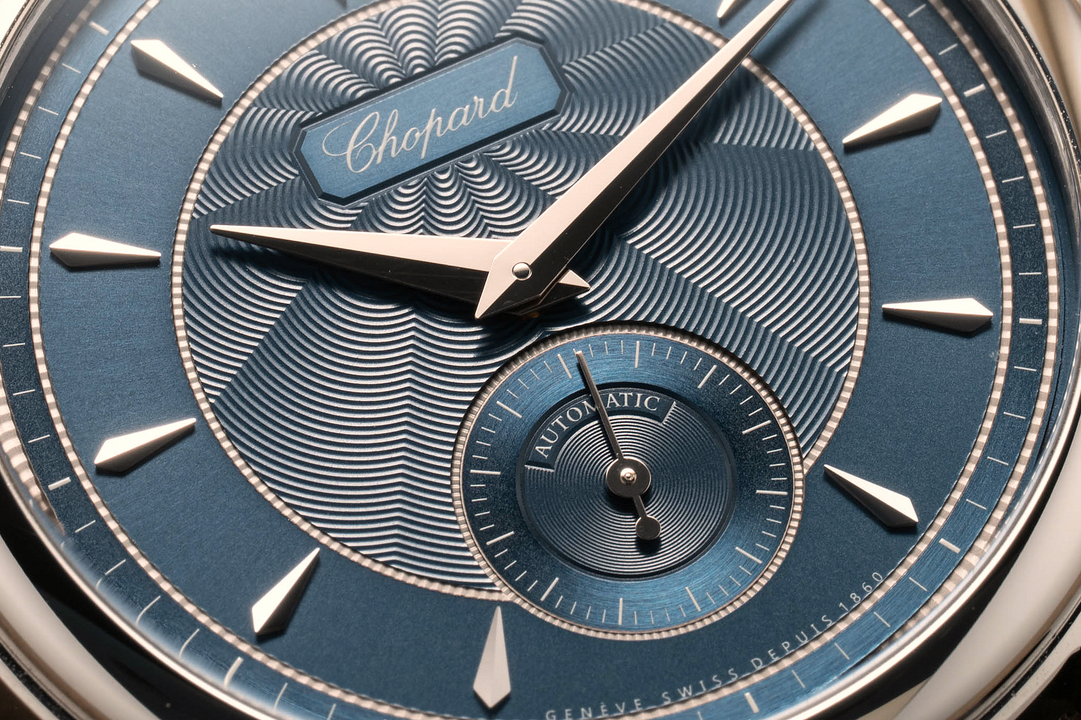 Близкий план циферблата Chopard L.U.C 1860