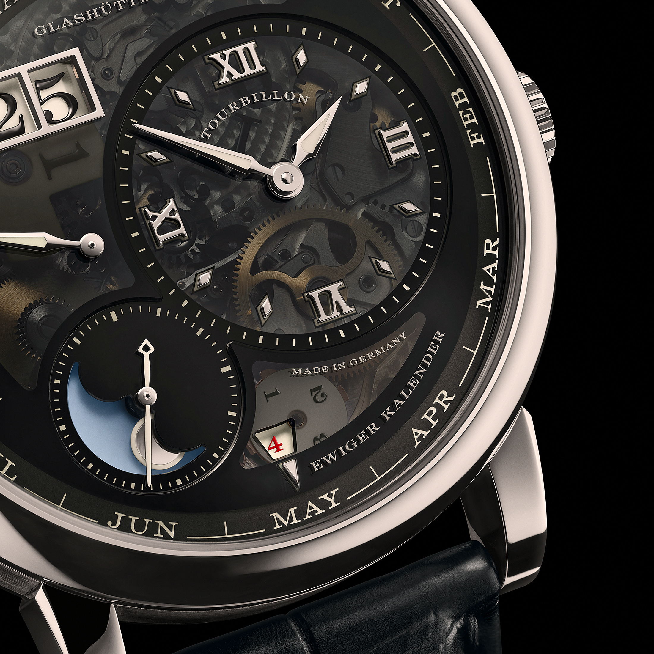 Lange 1 Турбийон Вечный Календарь "Lumen"