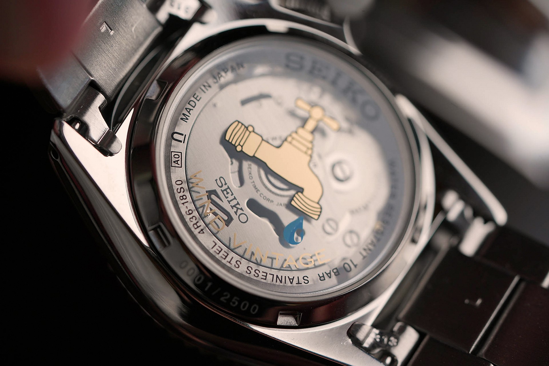 Seiko Rowing Blazers Rally Diver Caseback Design
