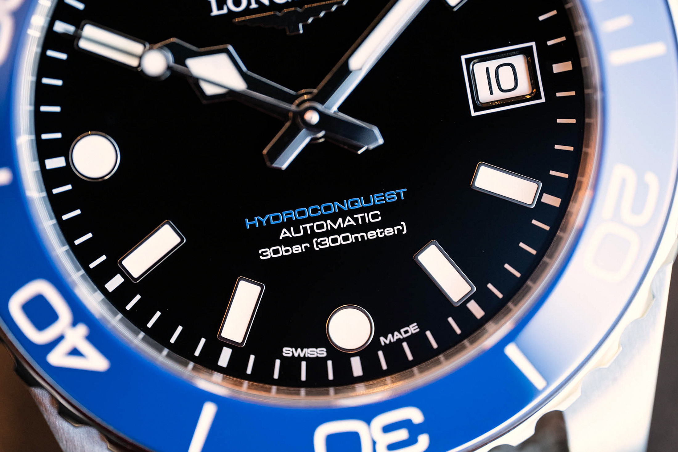 Longines Hydroconquest 2026: Макросъемка
