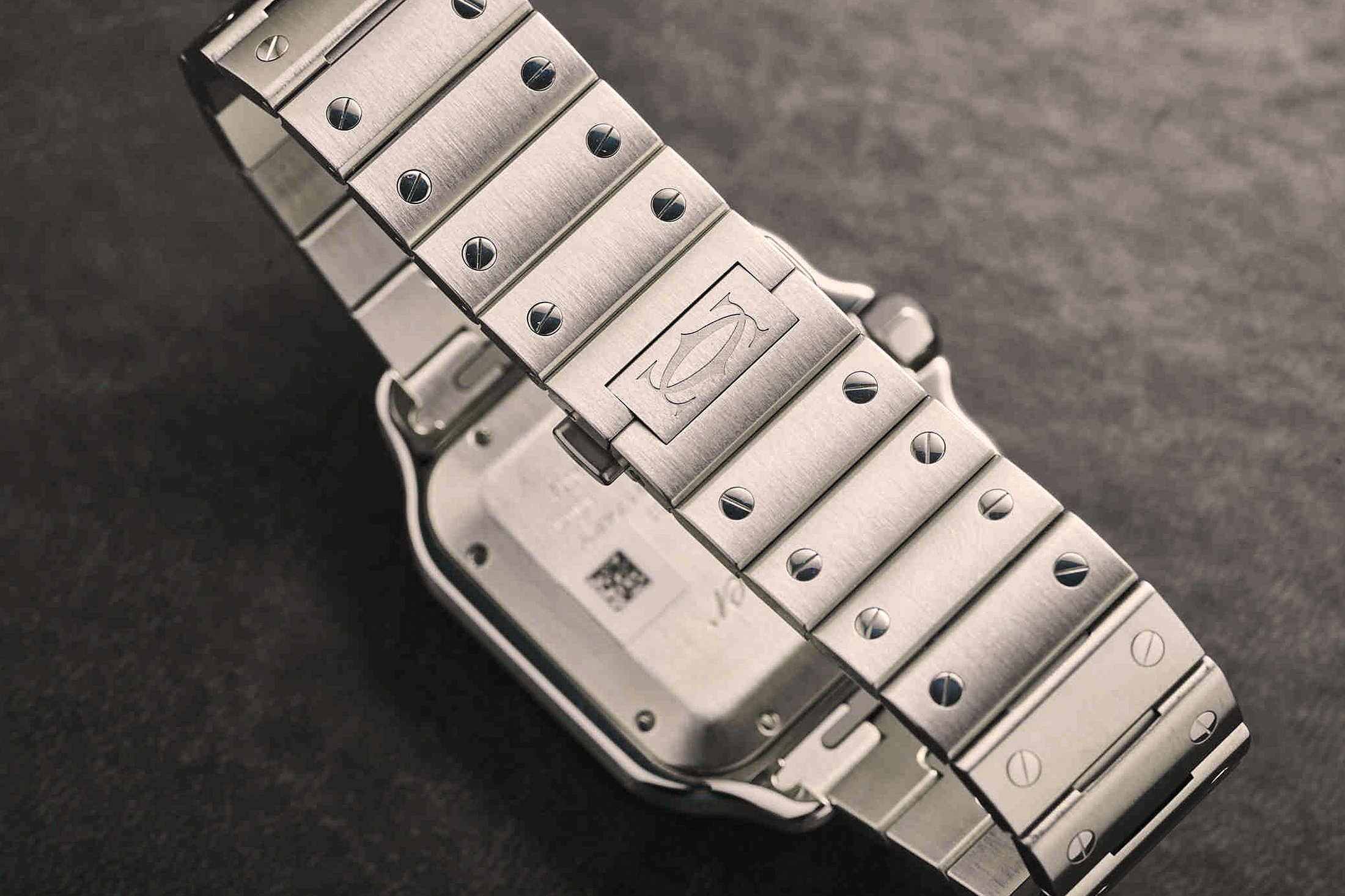 Cartier Santos в титане и стали