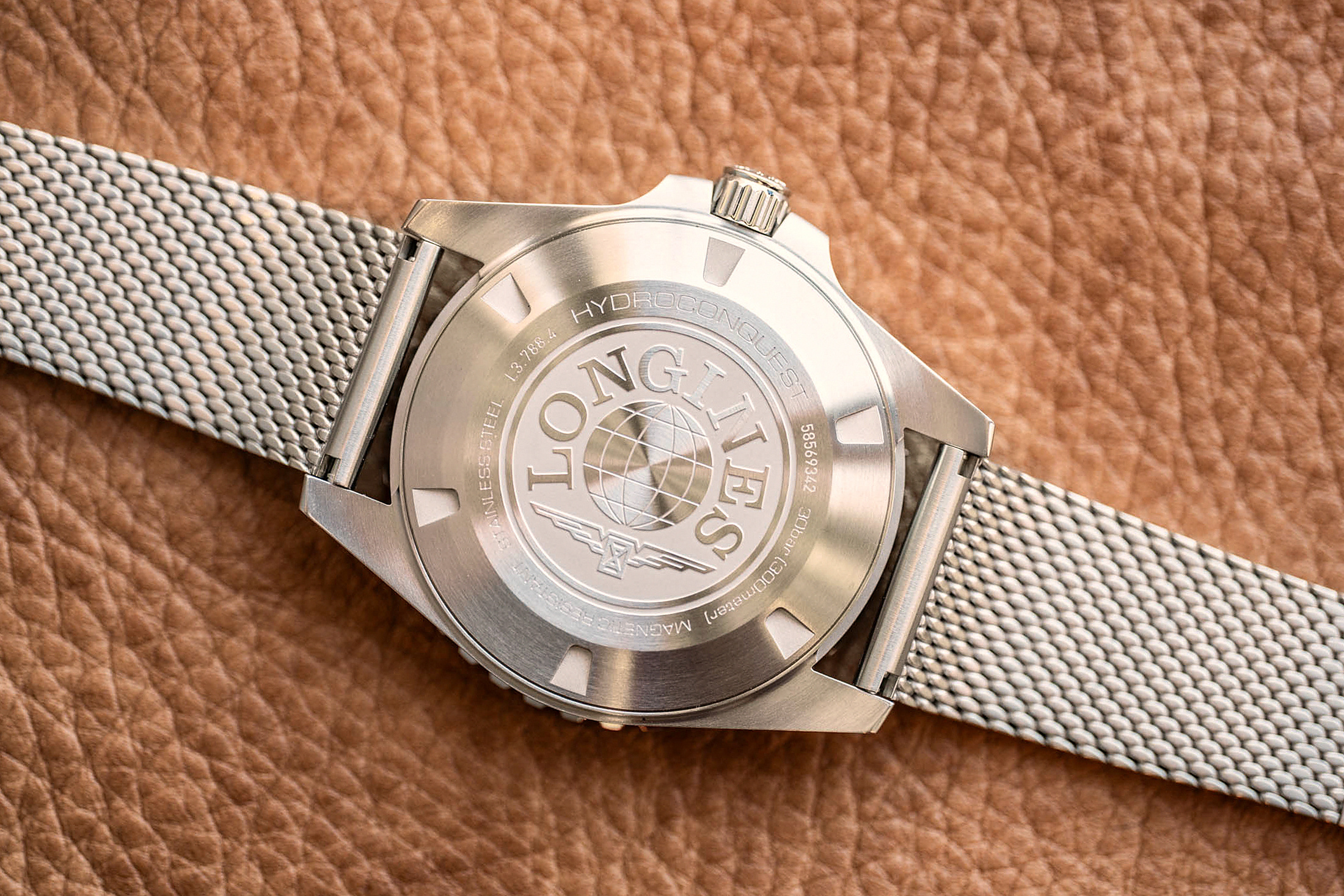 Longines Hydroconquest 2026: Задняя крышка