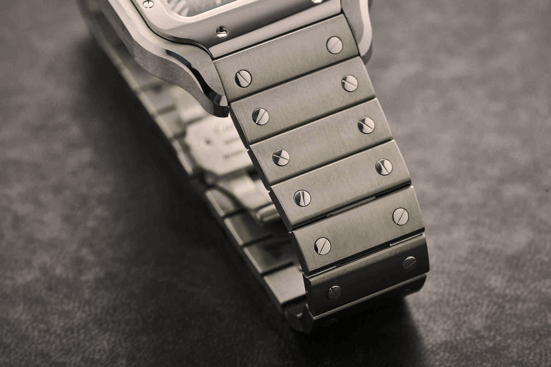 Cartier Santos в титане и стали