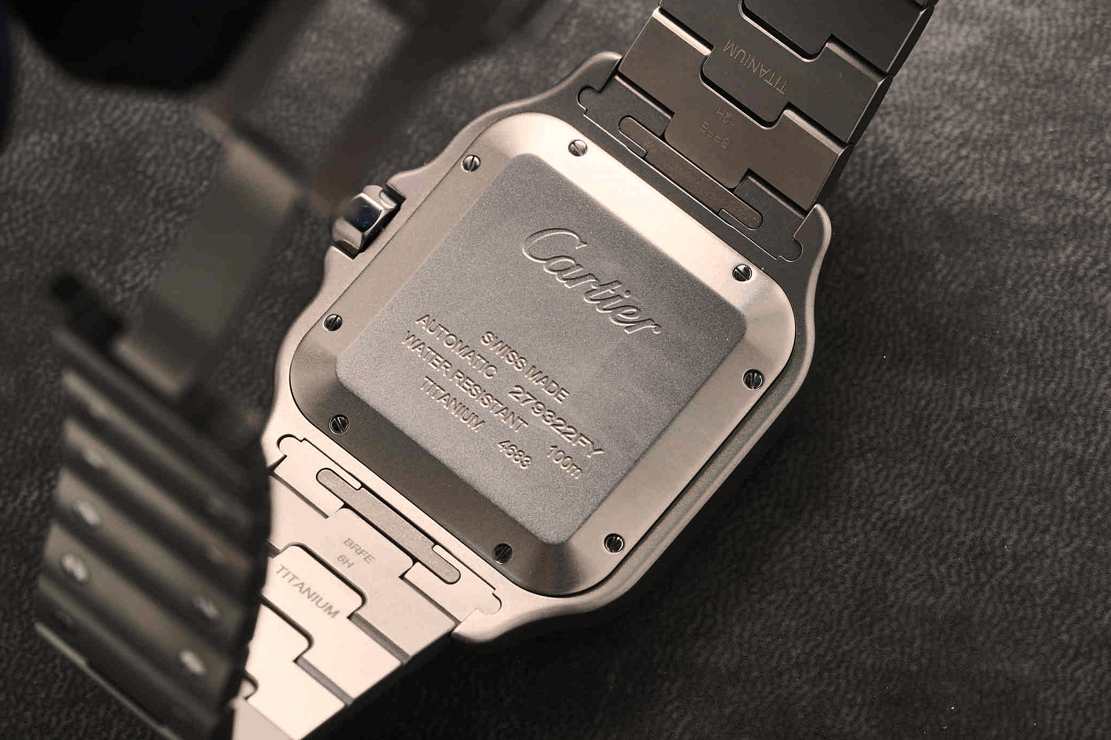 Cartier Santos в титане