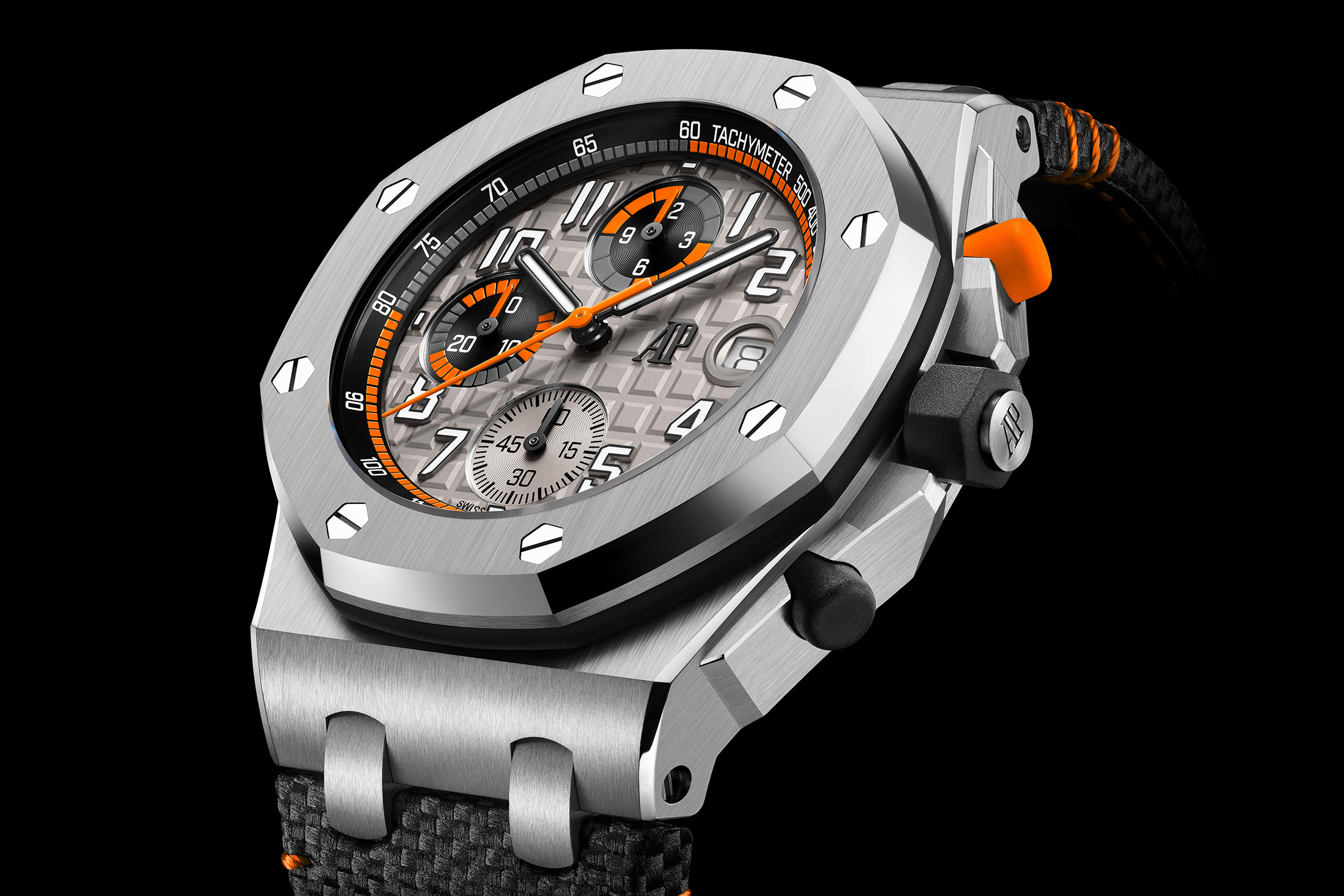 Титановая модель Audemars Piguet с бирюзовым циферблатом