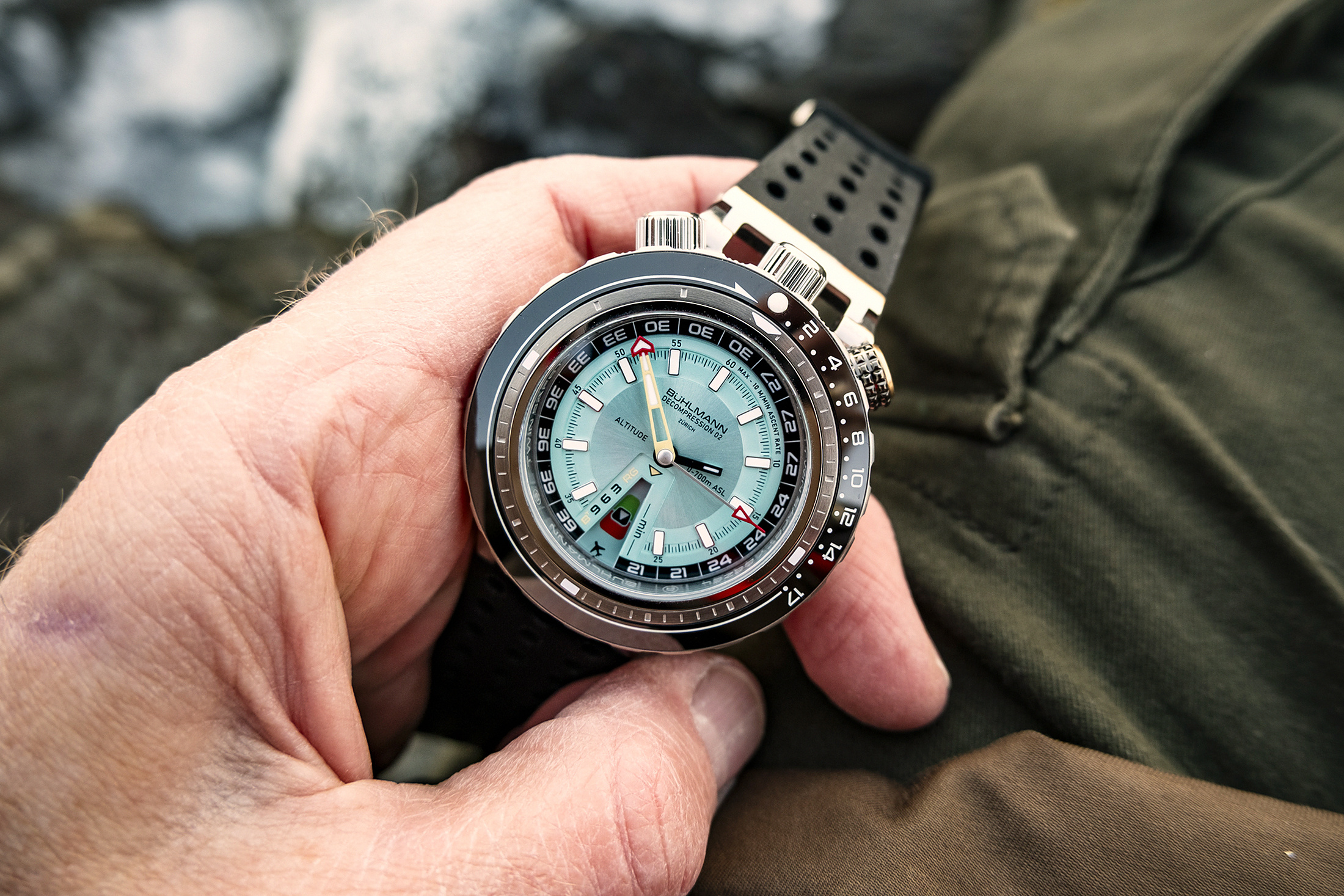 Часы Bühlmann Decompression 02