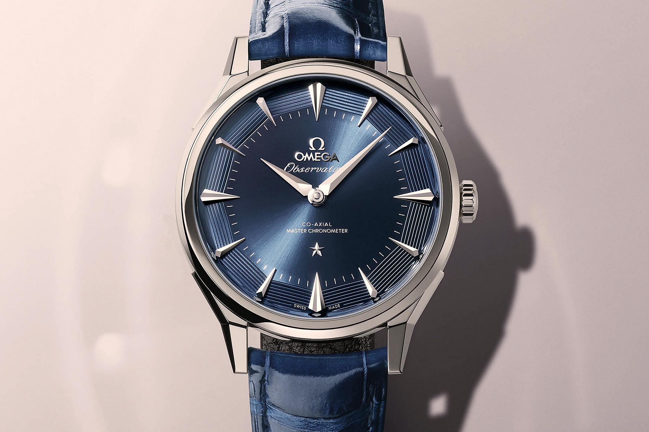 Синий циферблат Observatory