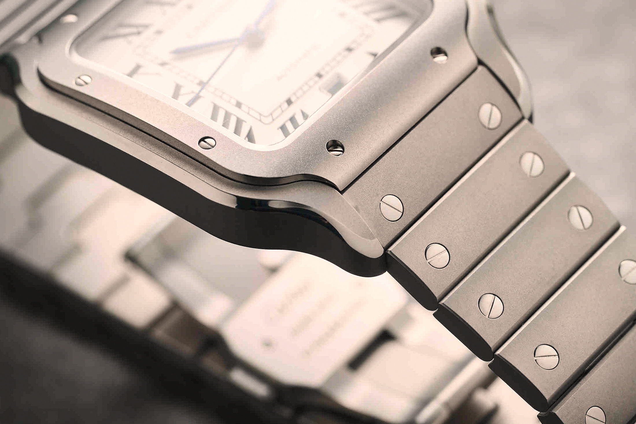 Cartier Santos в титане