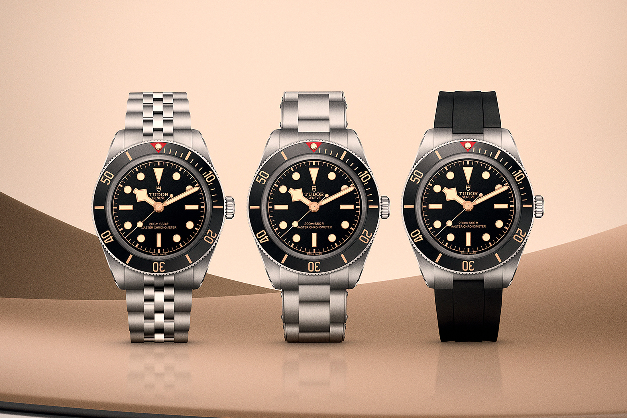 Опции ремешков Tudor Black Bay 58