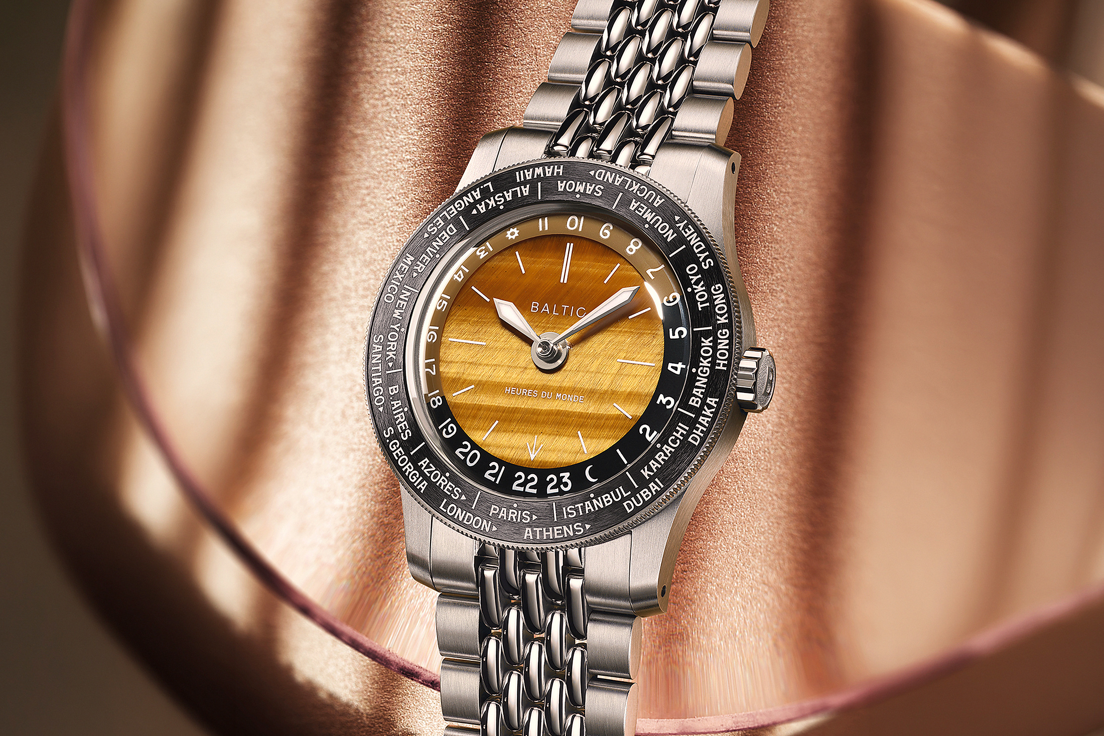 Часы мирового времени Baltic