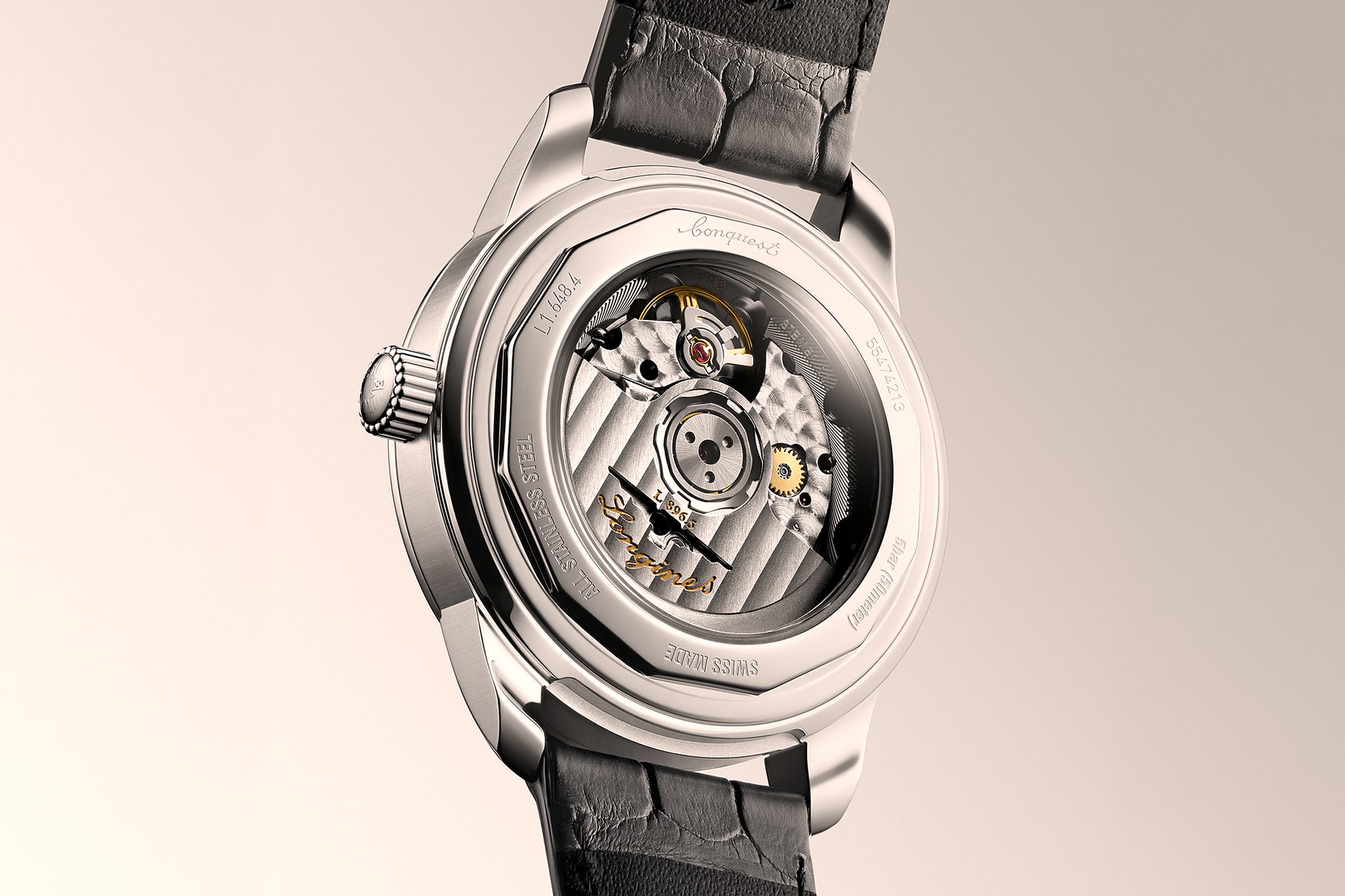 Longines Conquest Power Reserve Caseback