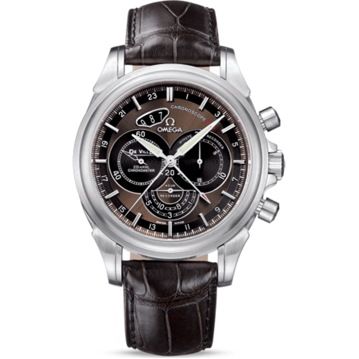 Часы Omega De Ville Co-Axial Chronometer GMT Chronograph