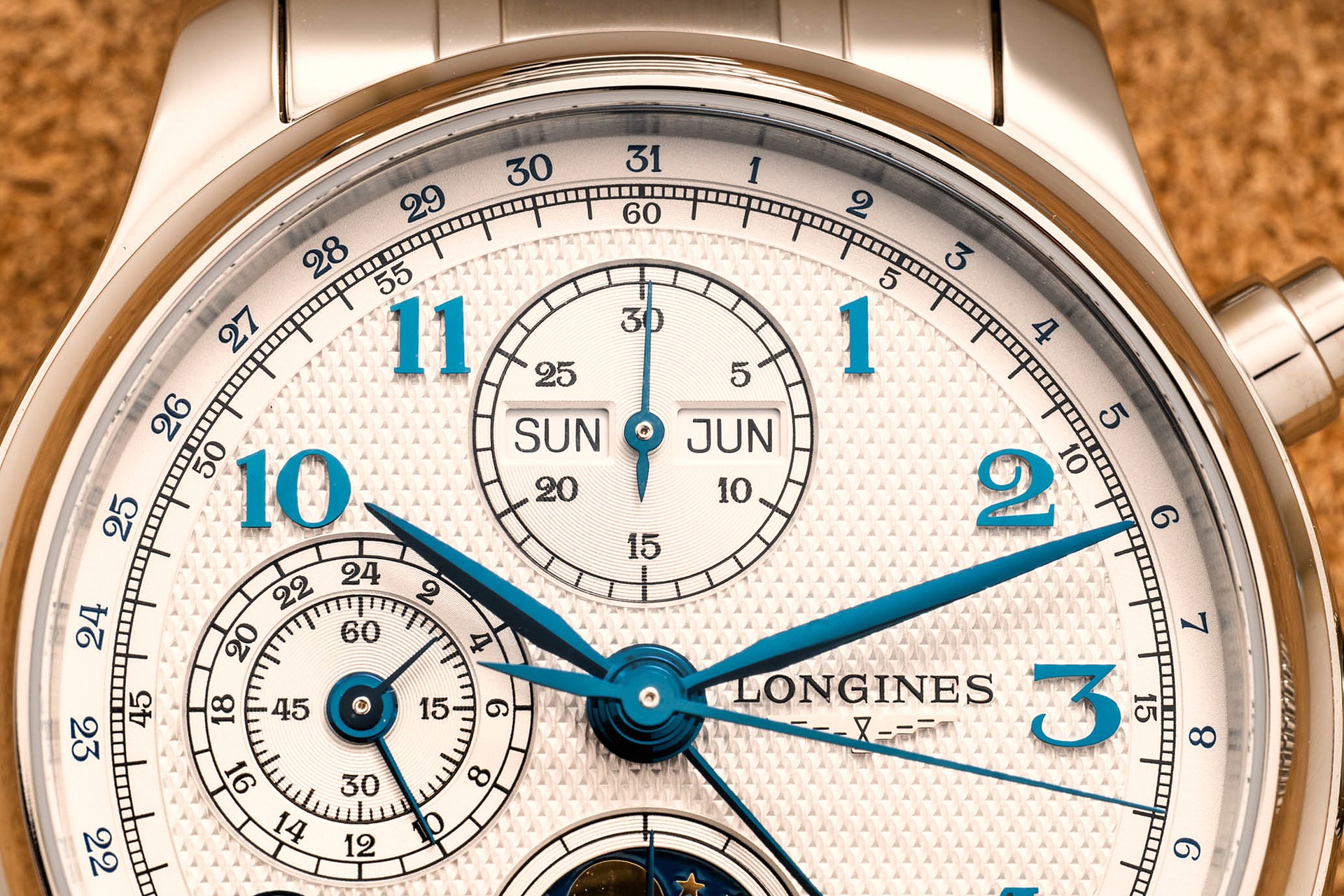 Longines Master Collection Moonphase Chrono Calendar Macro