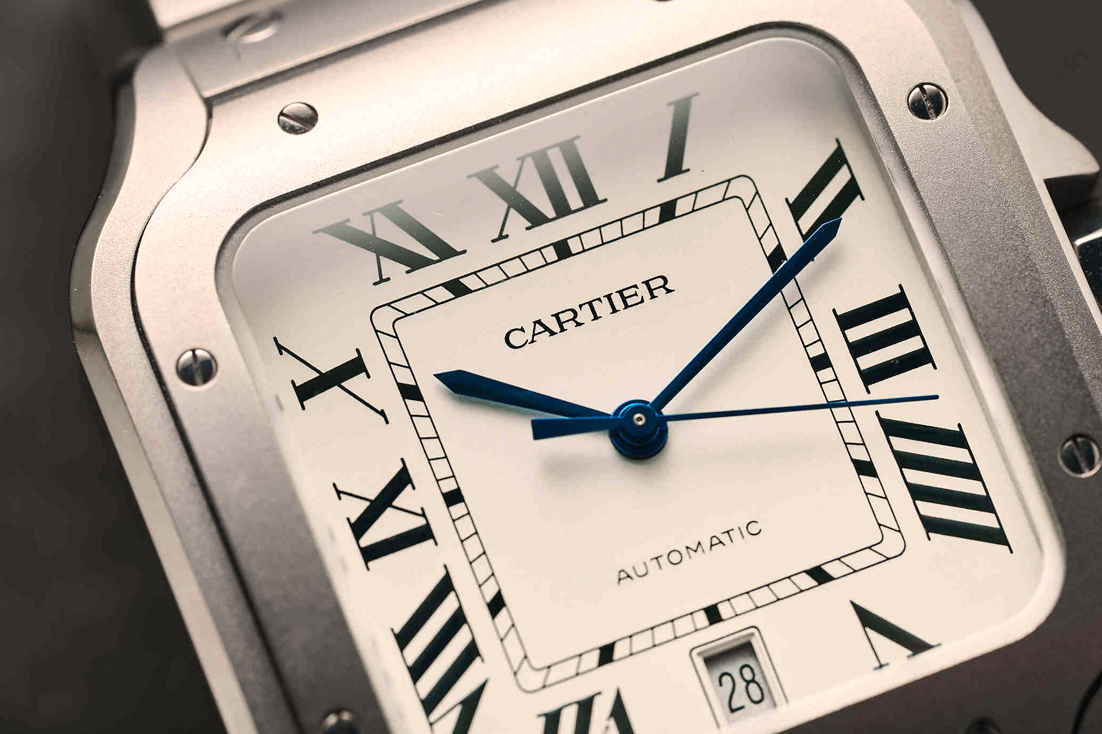 Cartier Santos в титане