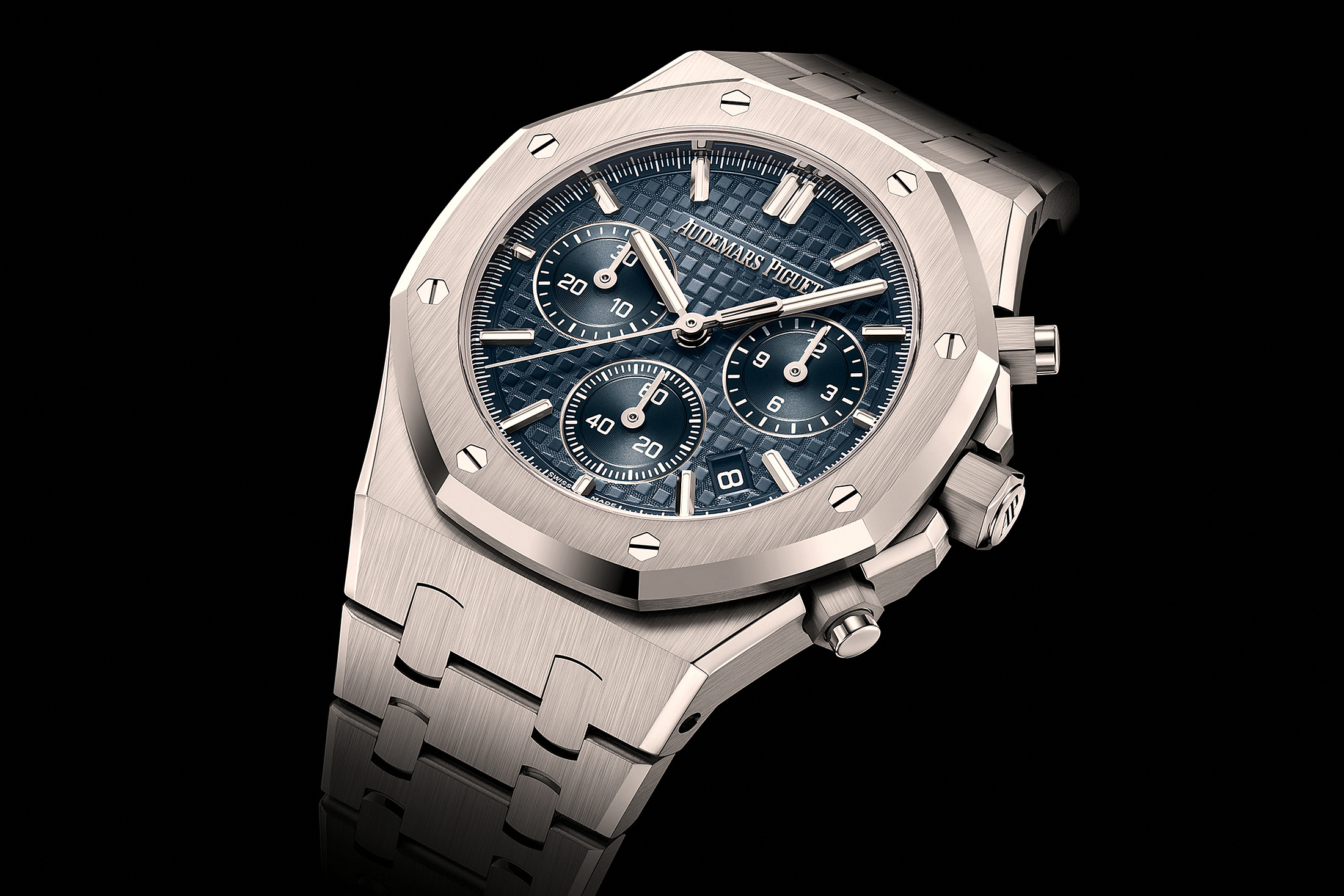 ROC 38 мм синий циферблат