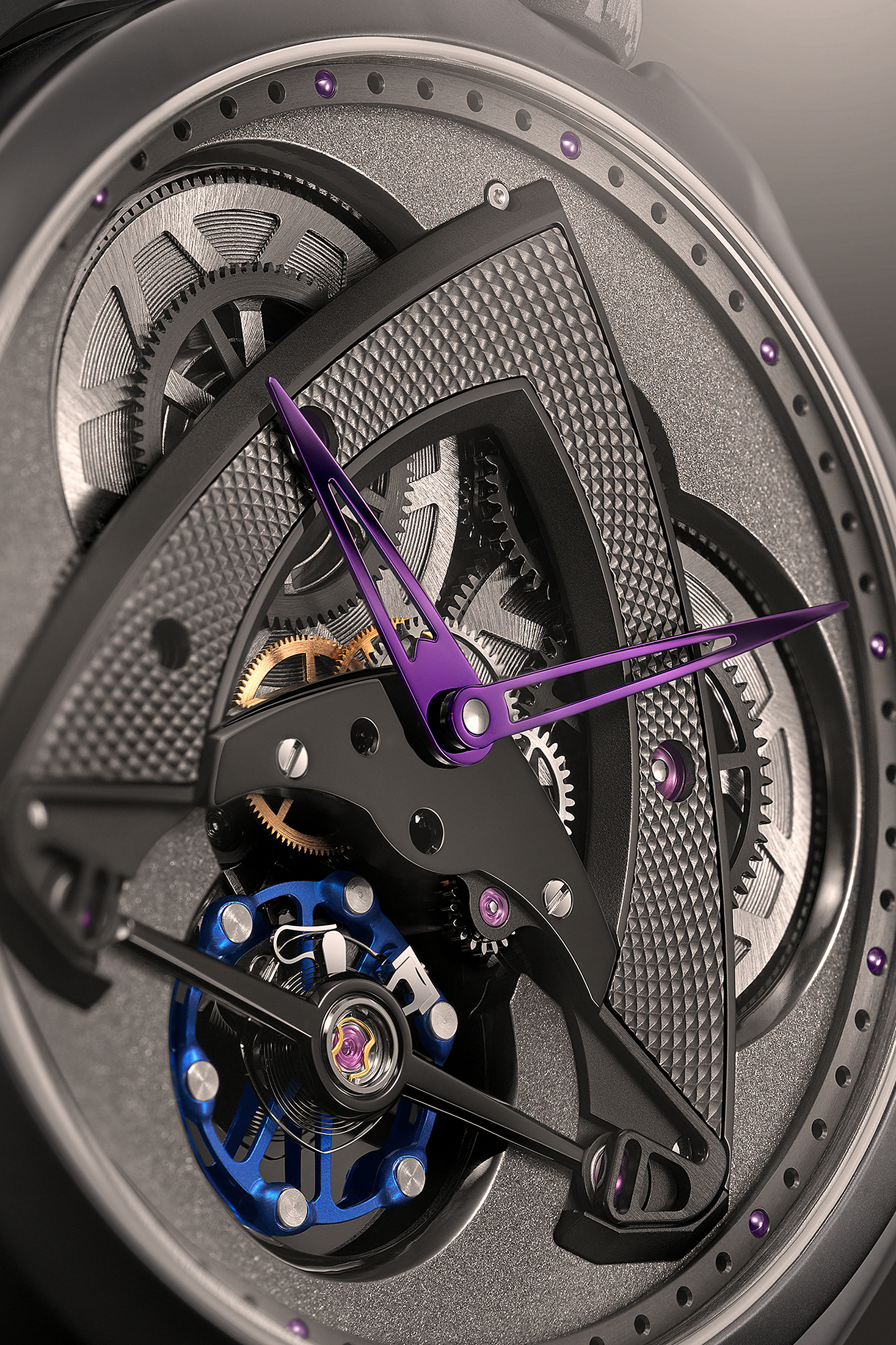 De Bethune DB28xs Dark Sand циферблат