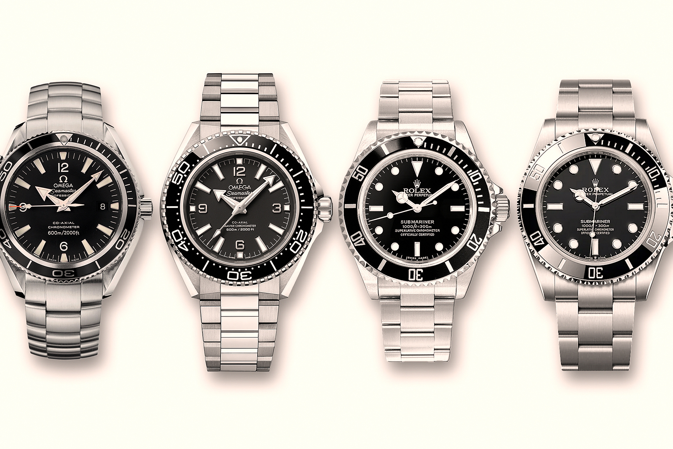 Omega Planet Ocean 2025 с разными ремешками