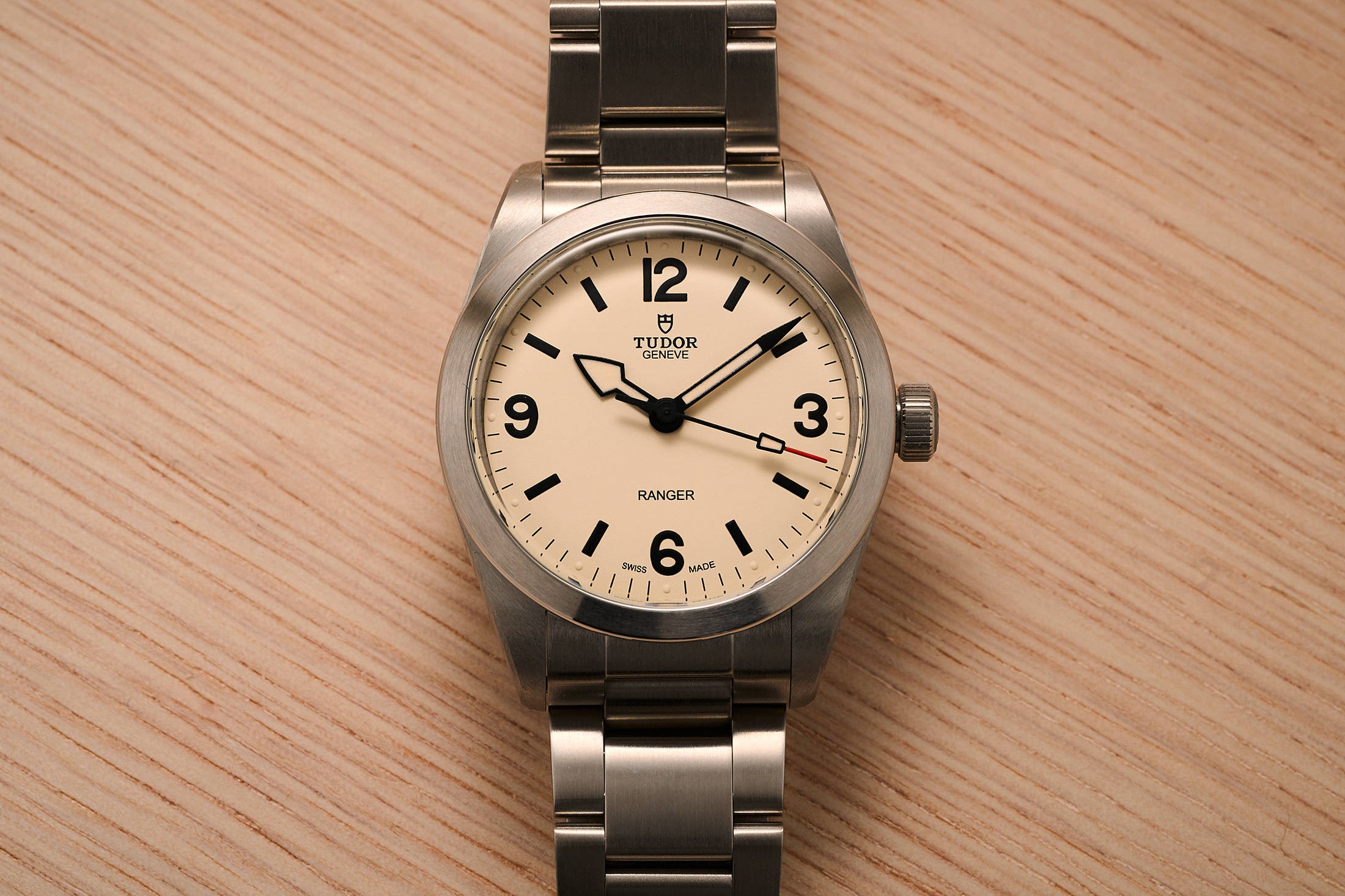 Tudor Ranger 36mm Dune White