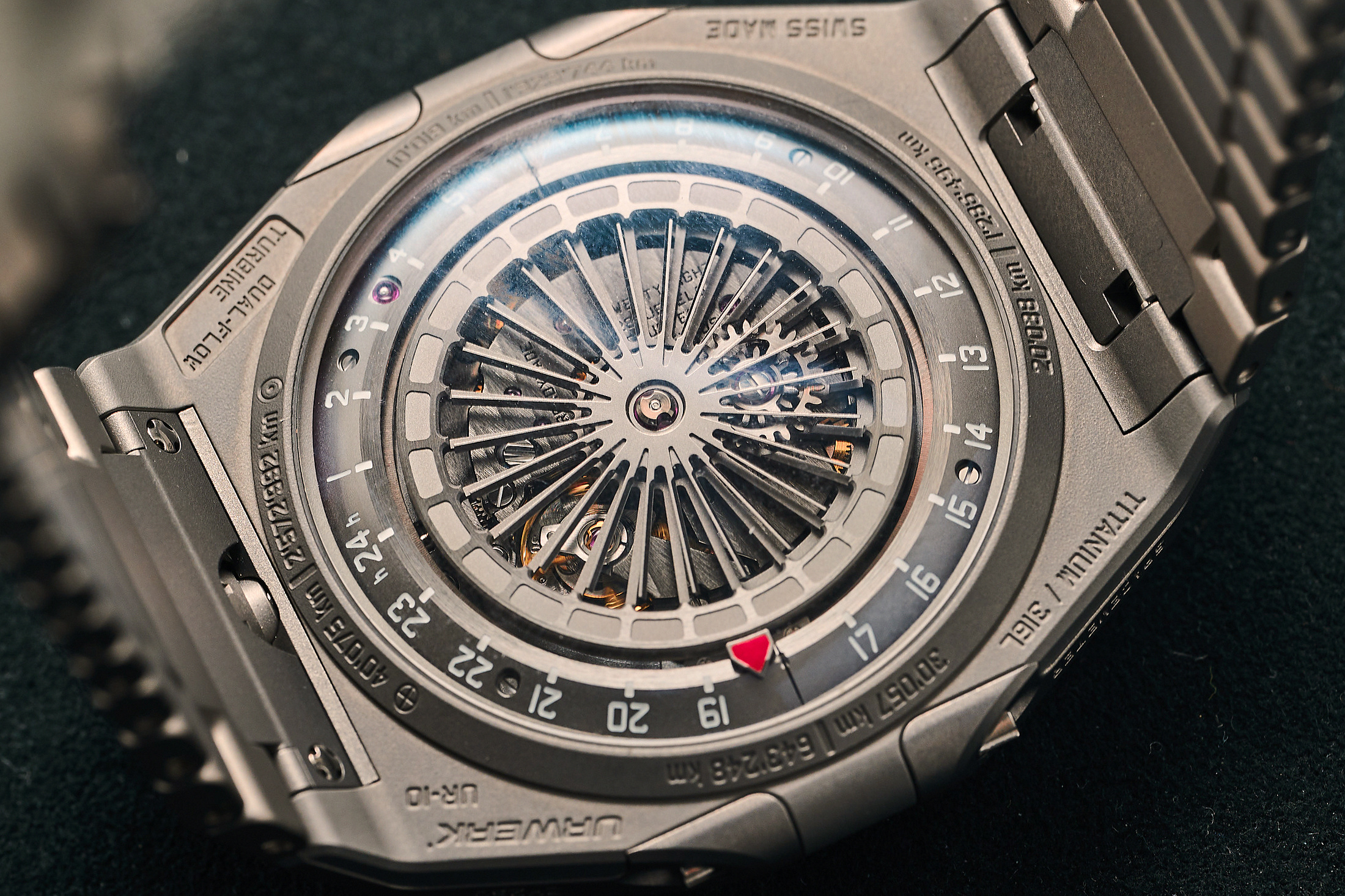 Задняя крышка Urwerk Spacemeter UR-10