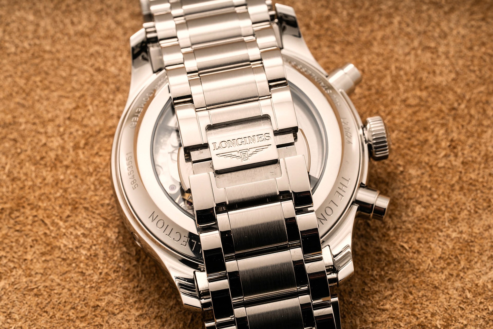 Longines Master Collection Moonphase Chrono Microadjust Bracelet