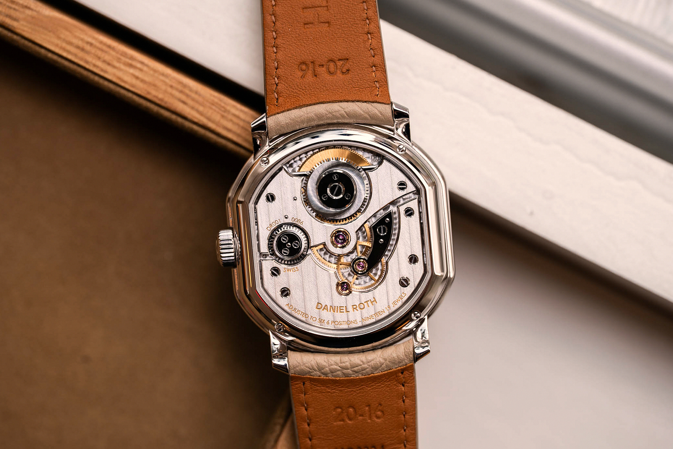 Daniel Roth Tourbillon PT задняя часть