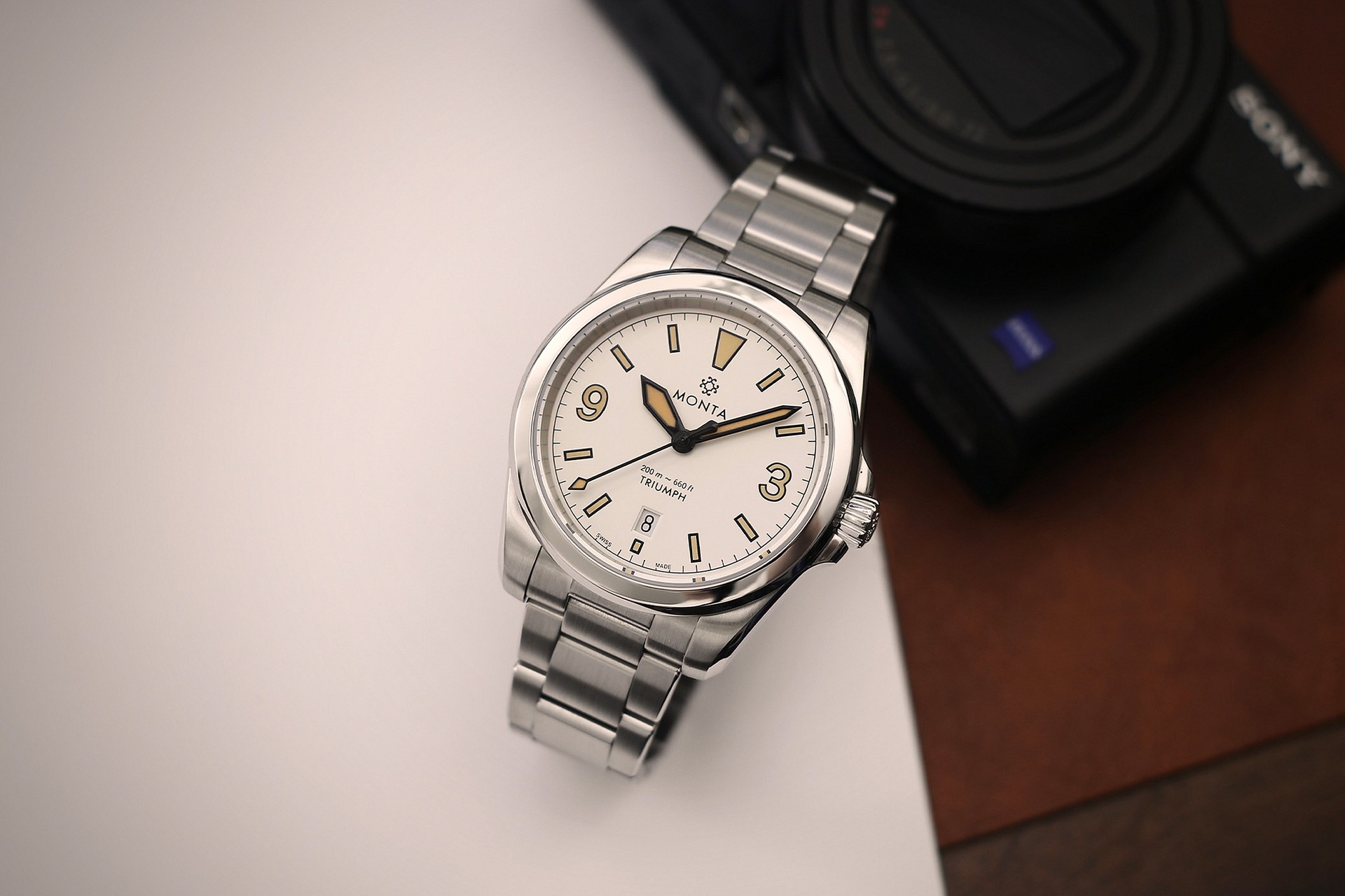 Monta 10th Anniversary Neuchâtel X Collection in Opalin Silver (Skyquest and Triumph)