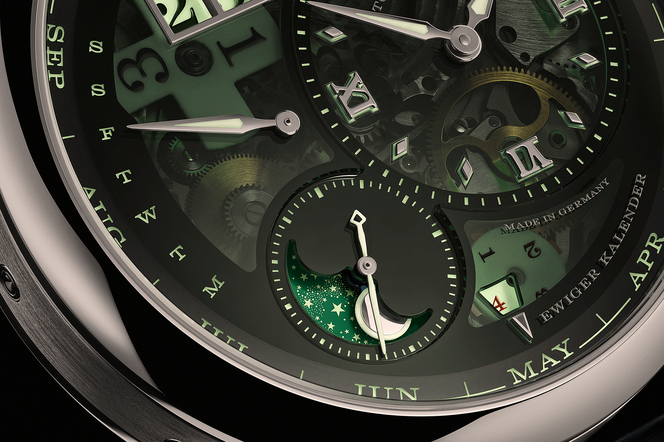 Lange 1 Турбийон Вечный Календарь "Lumen"