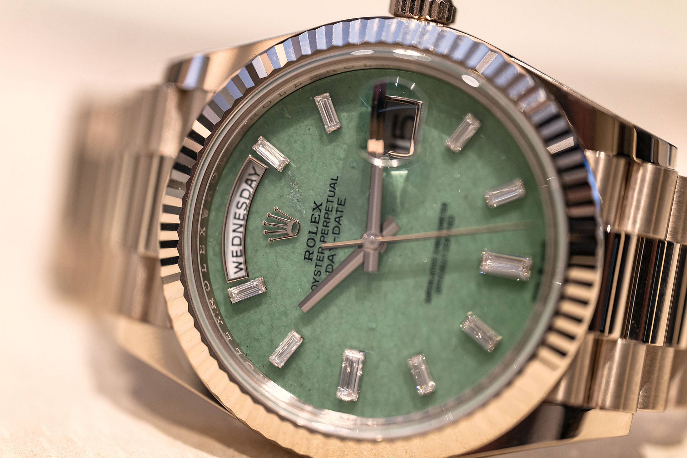 Детали циферблата Day-Date 40