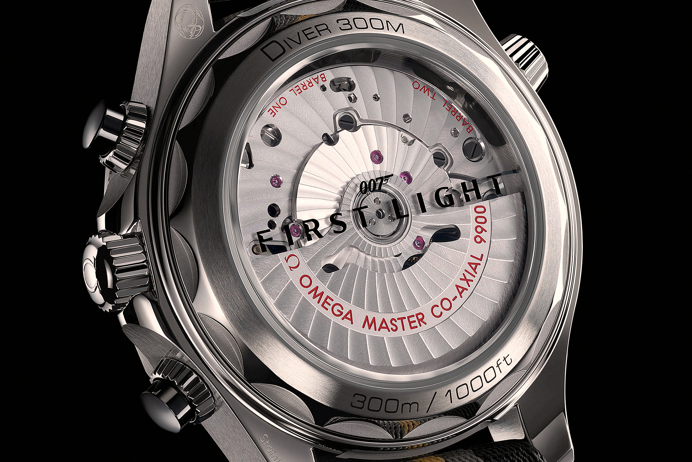 Задняя крышка Seamaster Chronograph 007 First Light