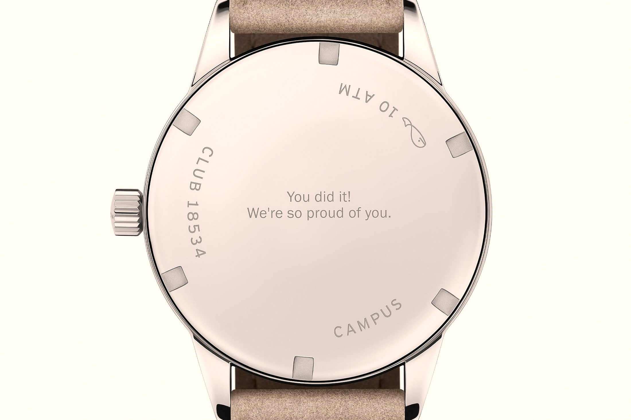 Закрытая задняя крышка Club Campus