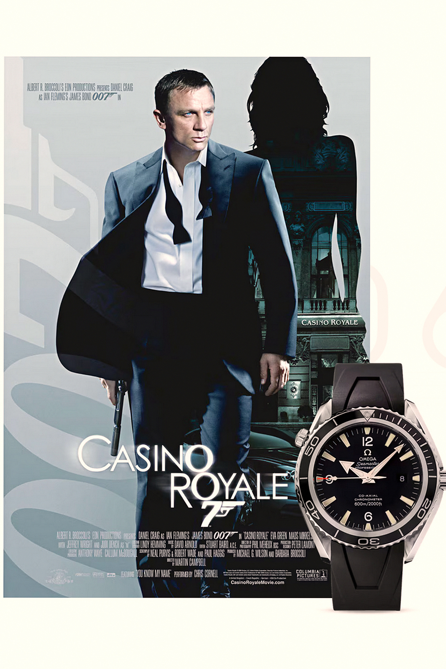 Джеймс Бонд с часами