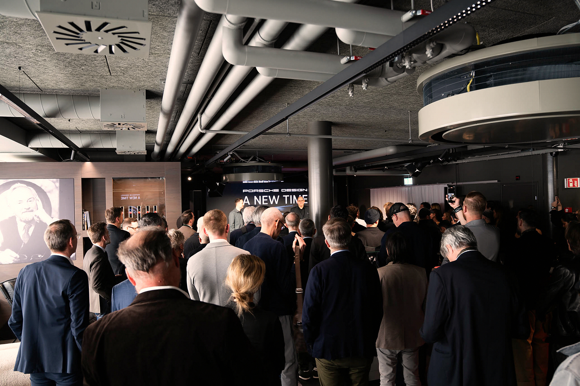 Ключевая речь на открытии мануфактуры Porsche Design
