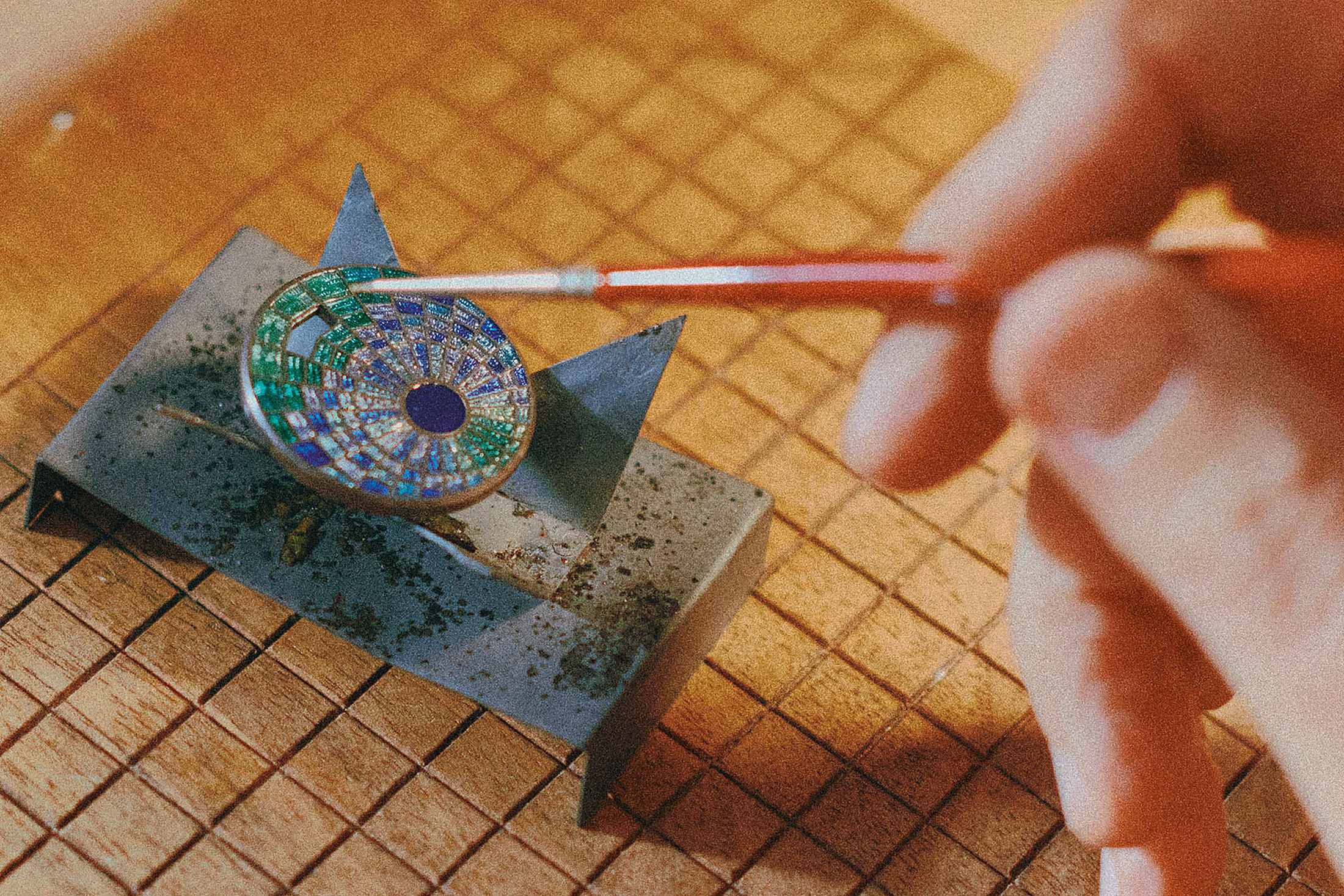 Эмалирование циферблата