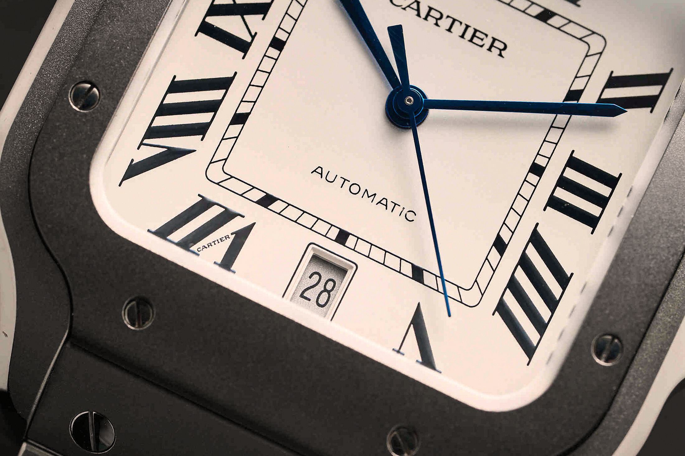 Cartier Santos в титане